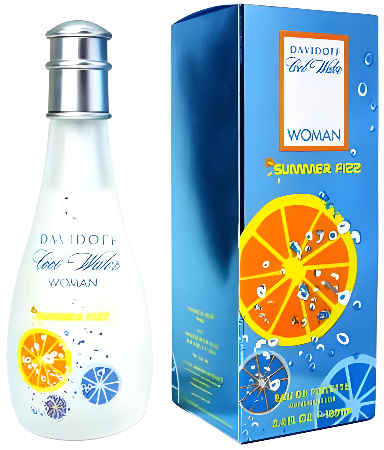 Cool Water Woman Summer Fizz by Davidoff perfume bottle