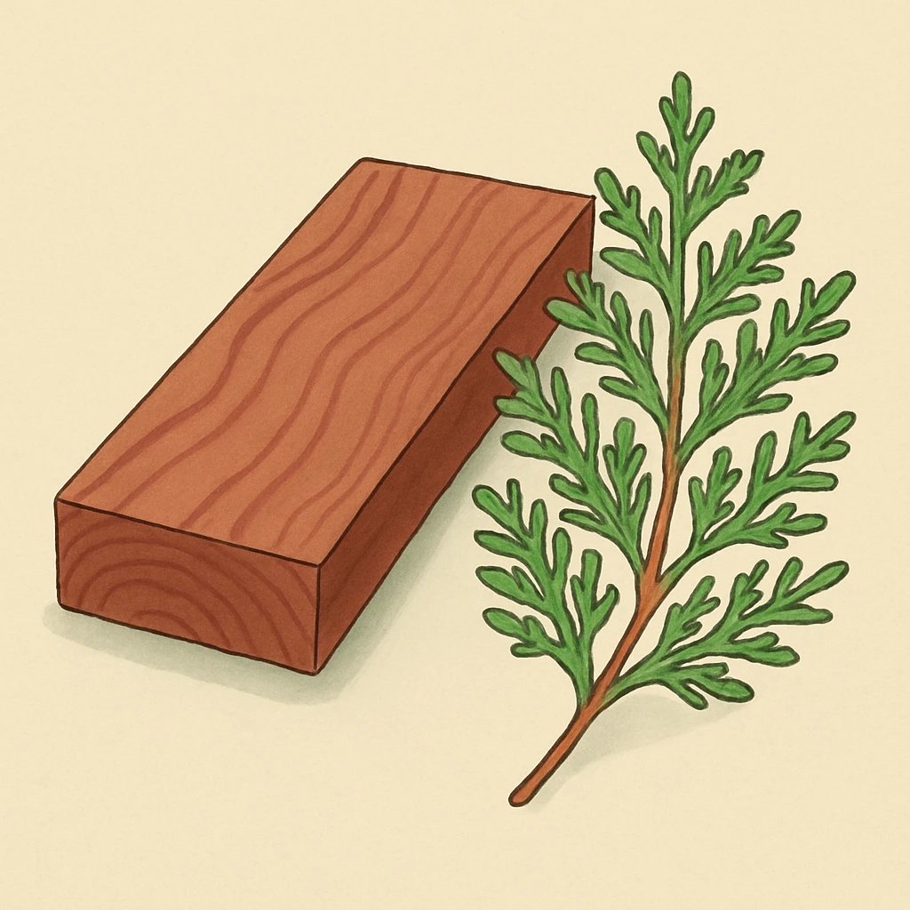 Picture of Red Cedar note