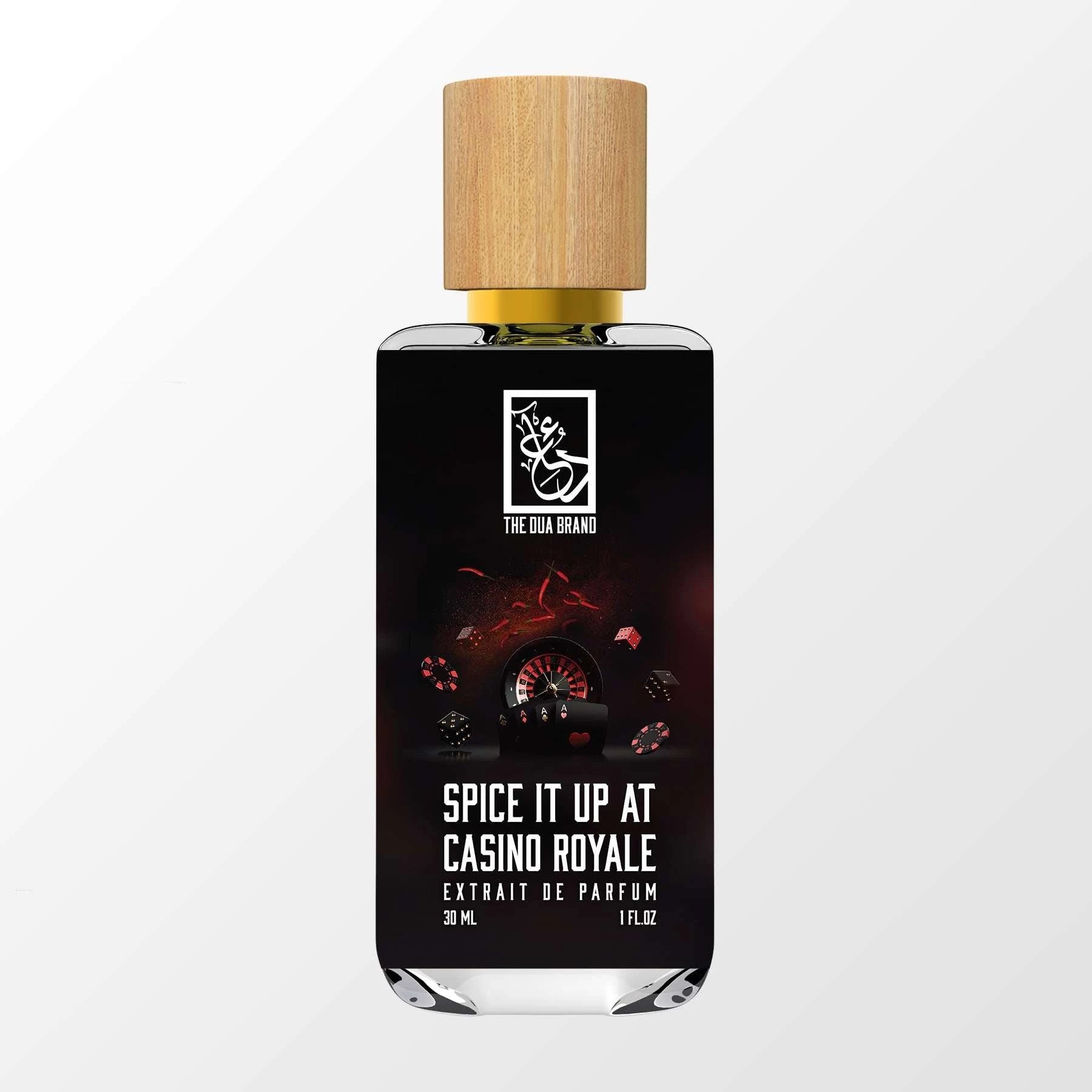 Spice It Up at Casino Royale by The Dua Brand perfume bottle