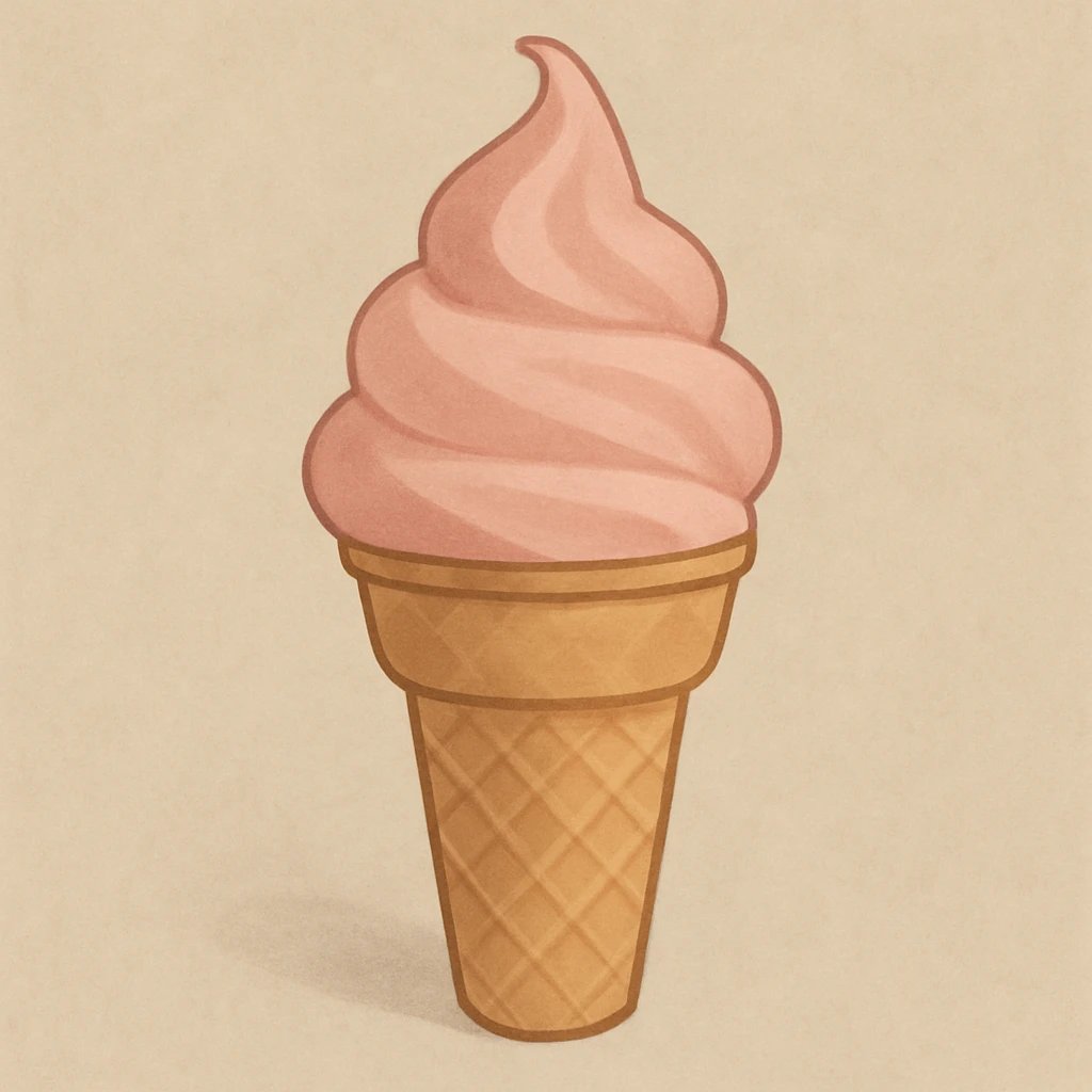 Picture of Ice cream note