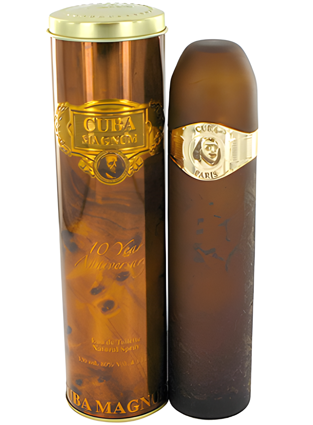 Cuba Magnum Gold by Cuba Paris perfume bottle