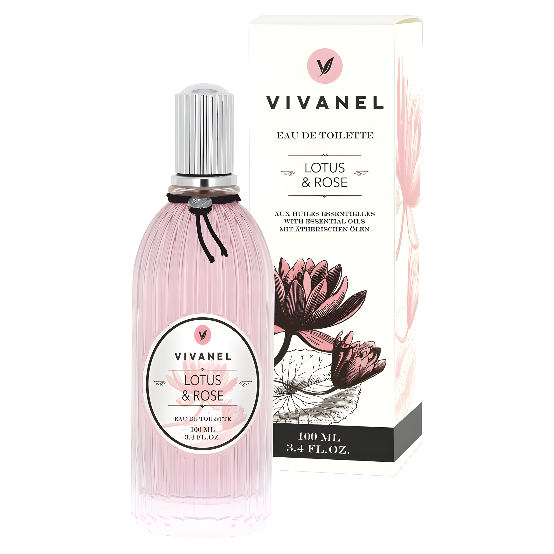 Lotus & Rose by Vivanel perfume bottle
