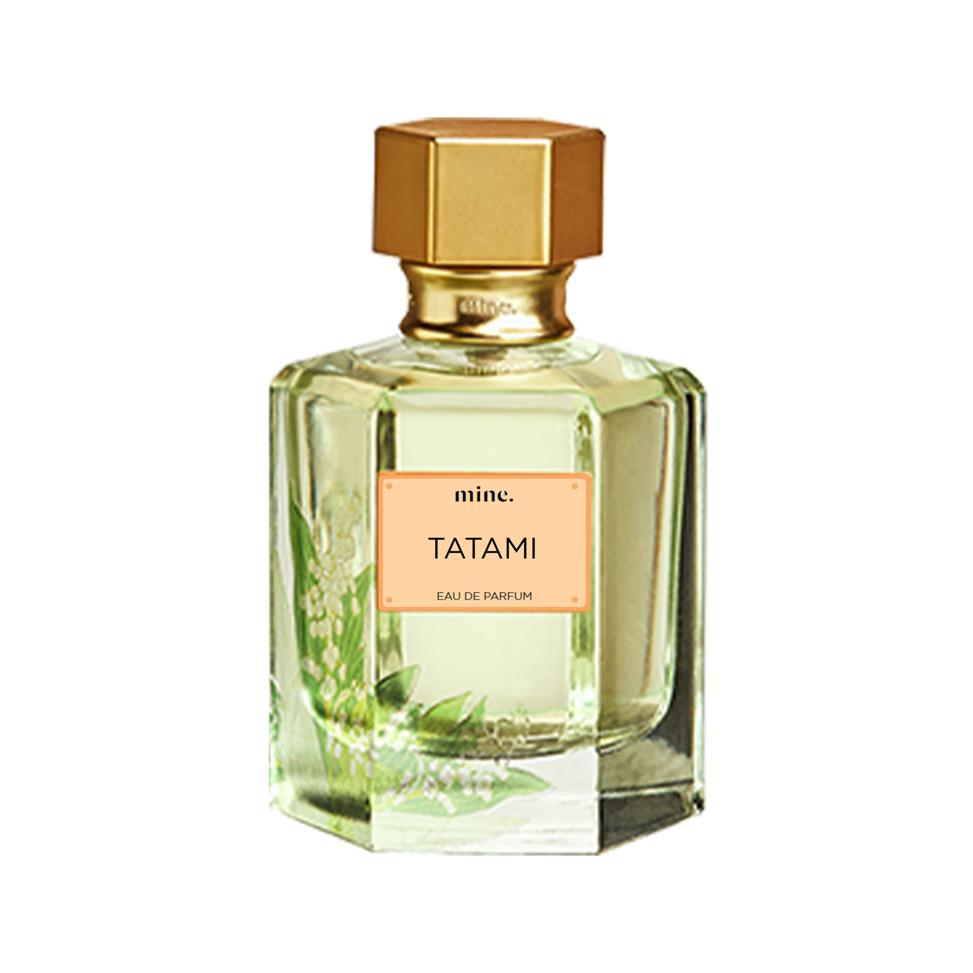Tatami by Mine. Perfumery perfume bottle