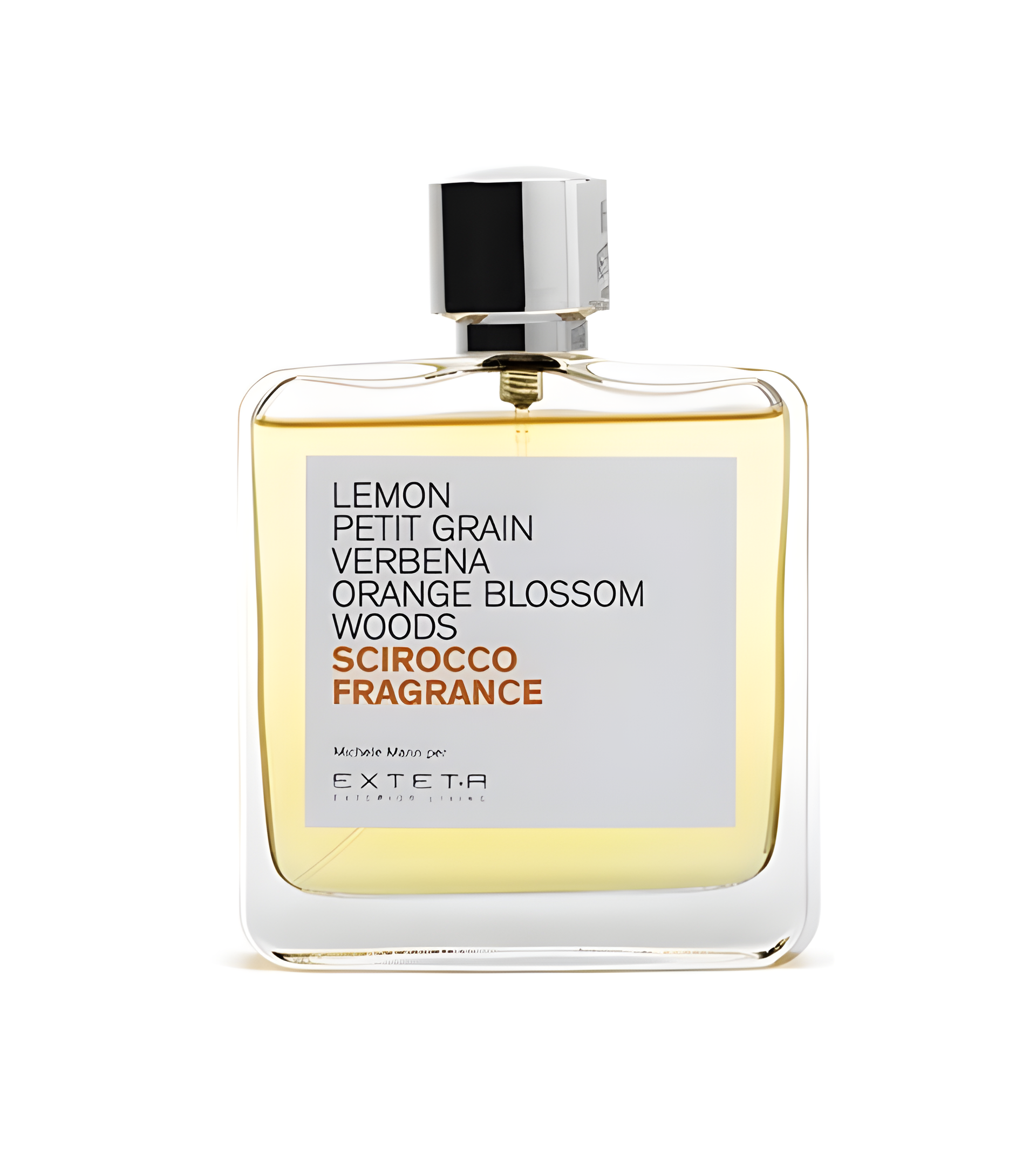 Scirocco Fragrance by Exteta perfume bottle