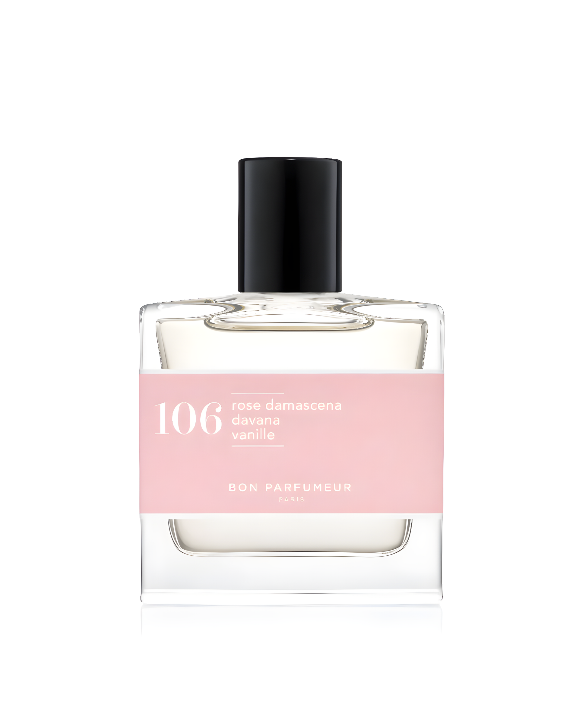 106 Damascena Rose, Davana, Vanilla by Bon Parfumeur perfume bottle
