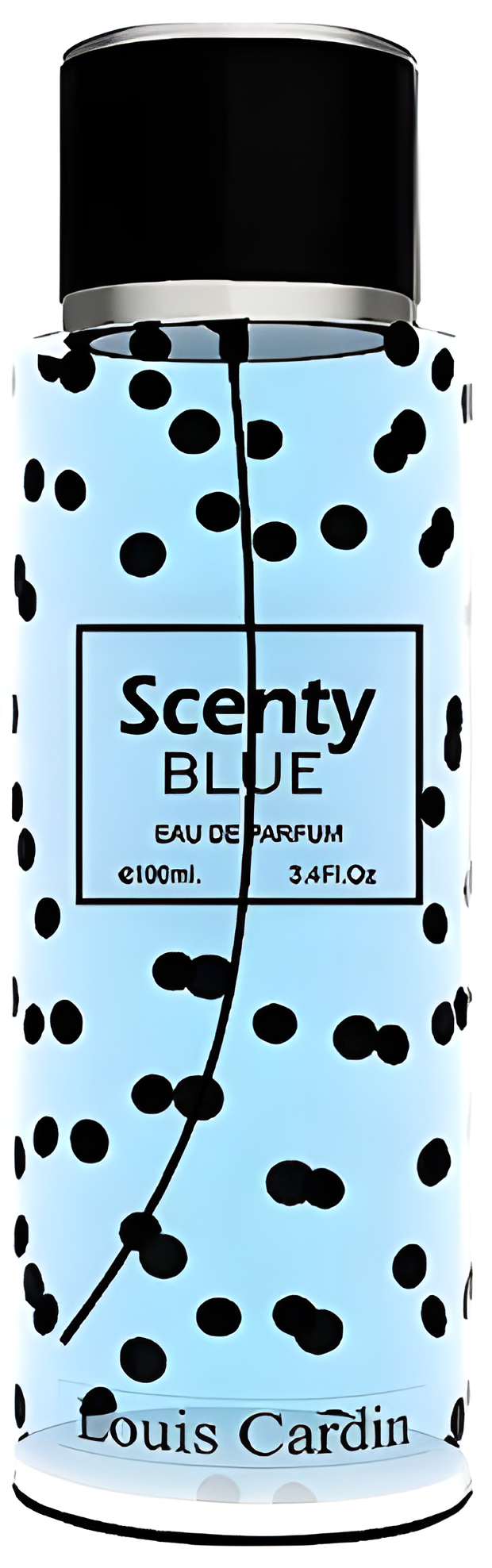 Scenty Blue by Louis Cardin perfume bottle