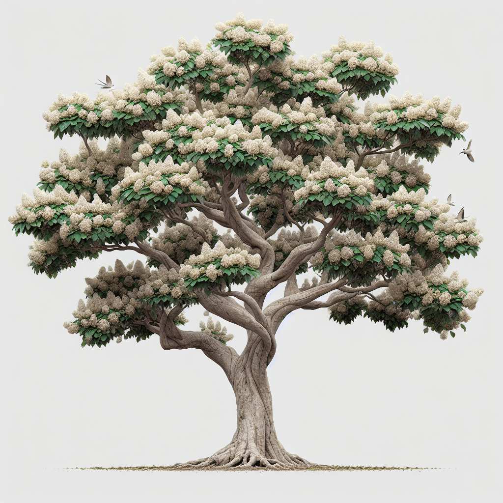 Picture of Dove Tree note