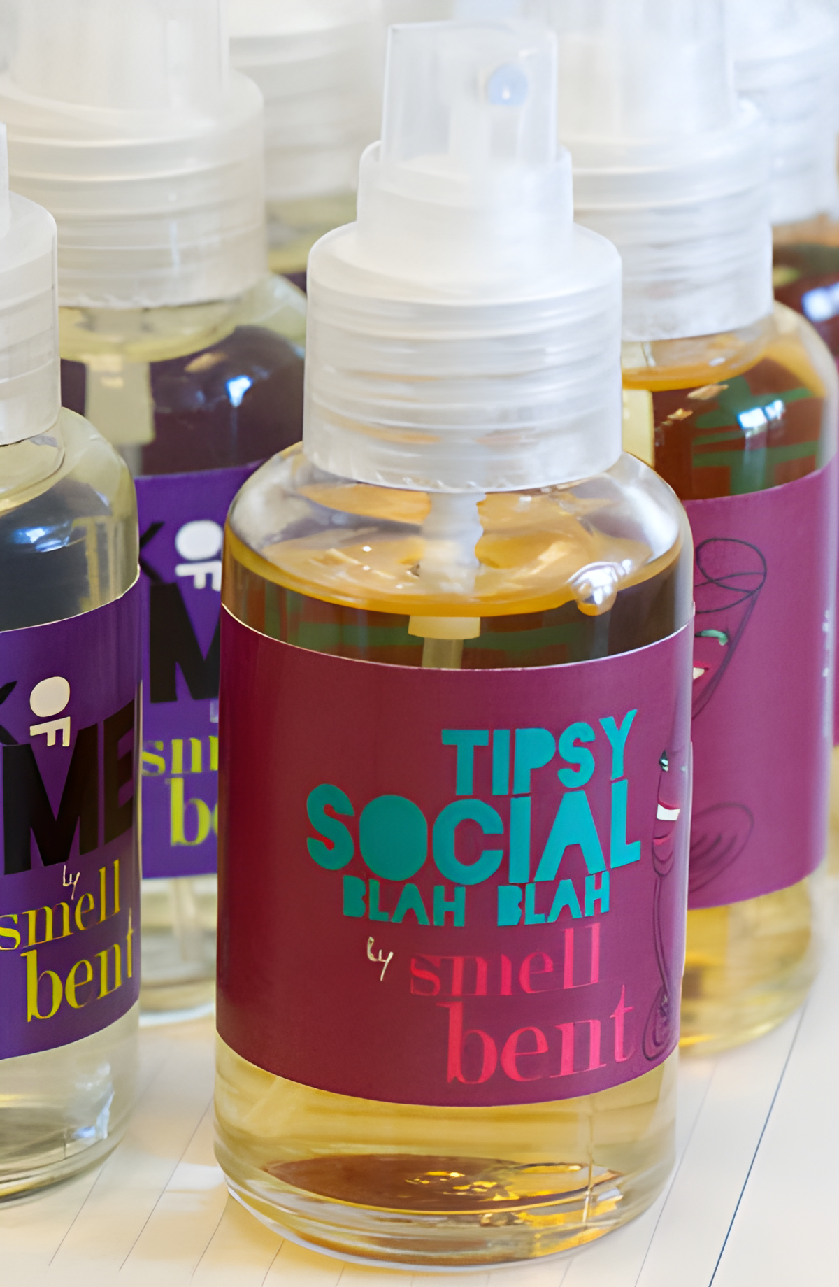 Tipsy Social Blah Blah by Smell Bent perfume bottle