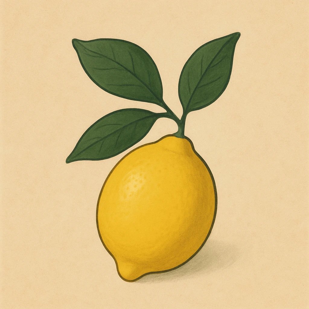Picture of Italian Lemon note