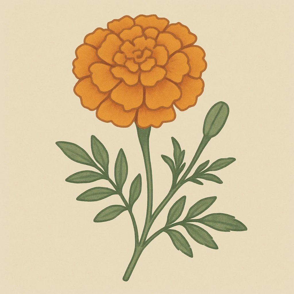 Picture of Marigold note