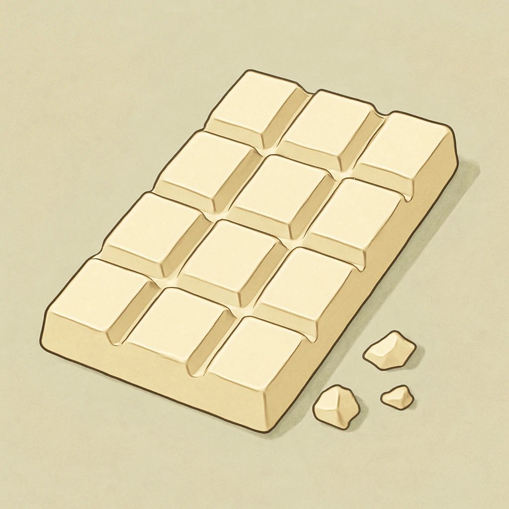 Picture of White Chocolate note
