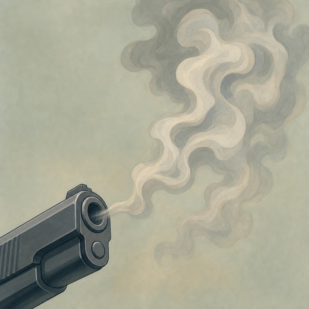 Picture of Gun Smoke note