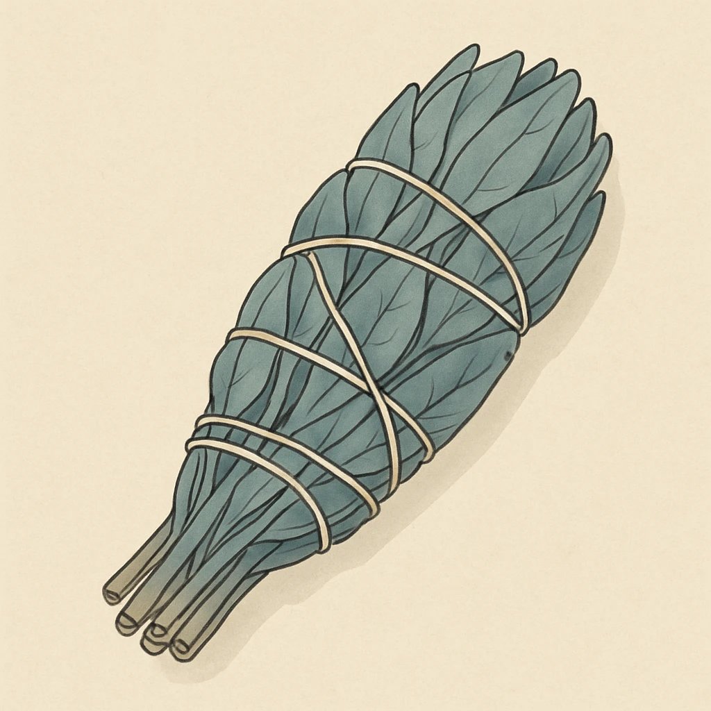 Picture of Blue Sage note