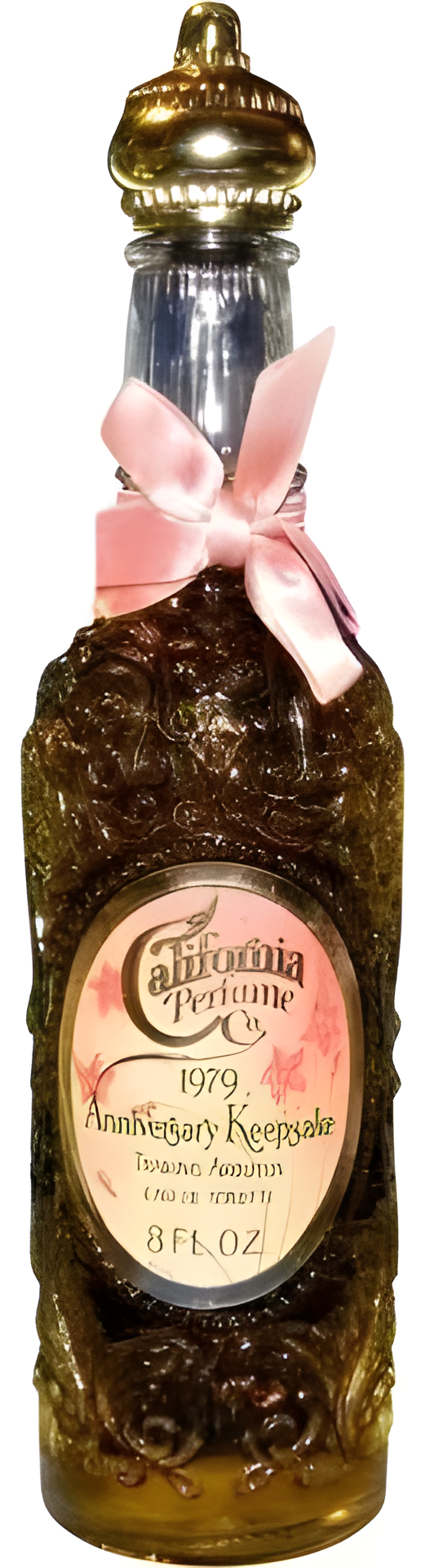 California Anniversary Keepsake Trailing Arbutus by Avon perfume bottle