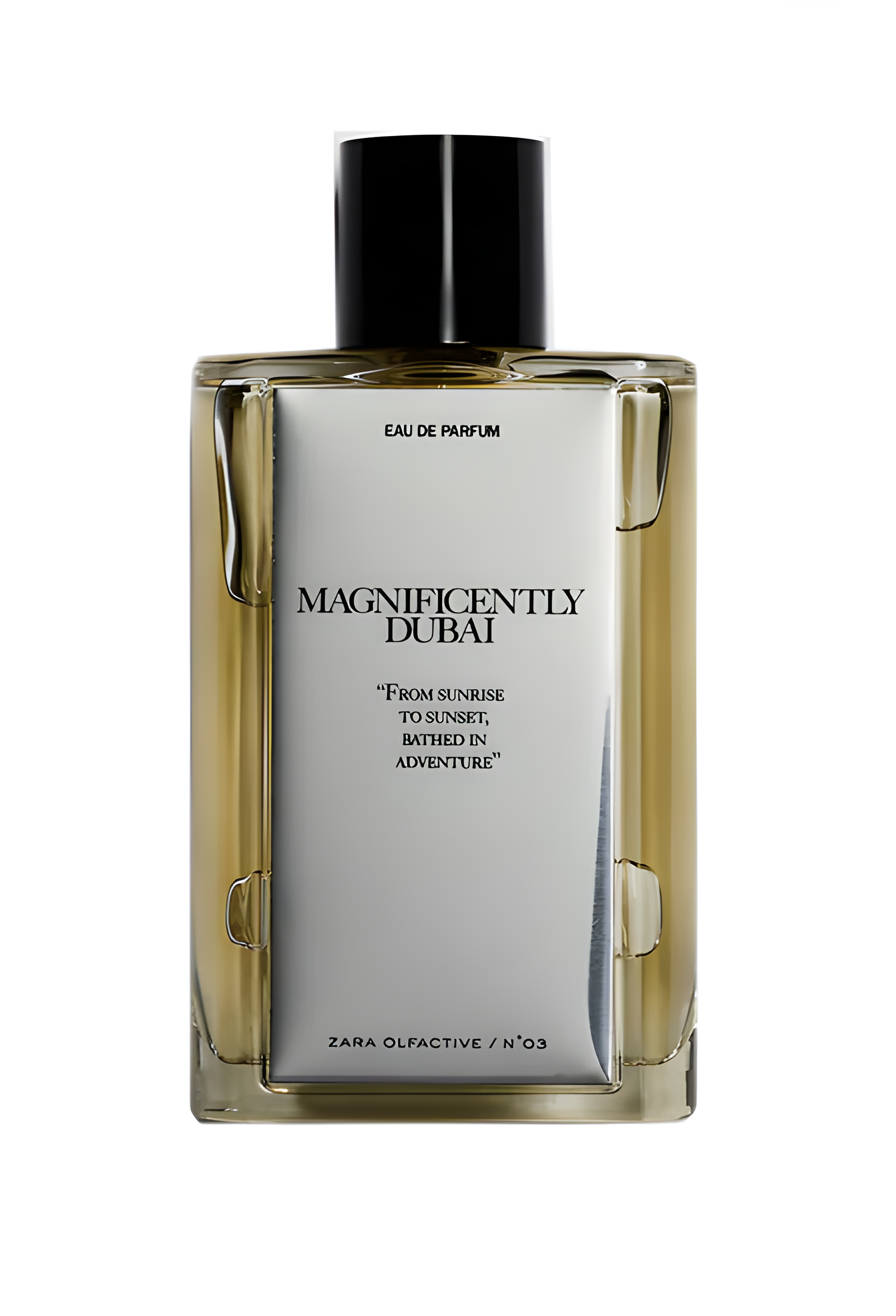 Magnificently Dubai by Zara perfume bottle