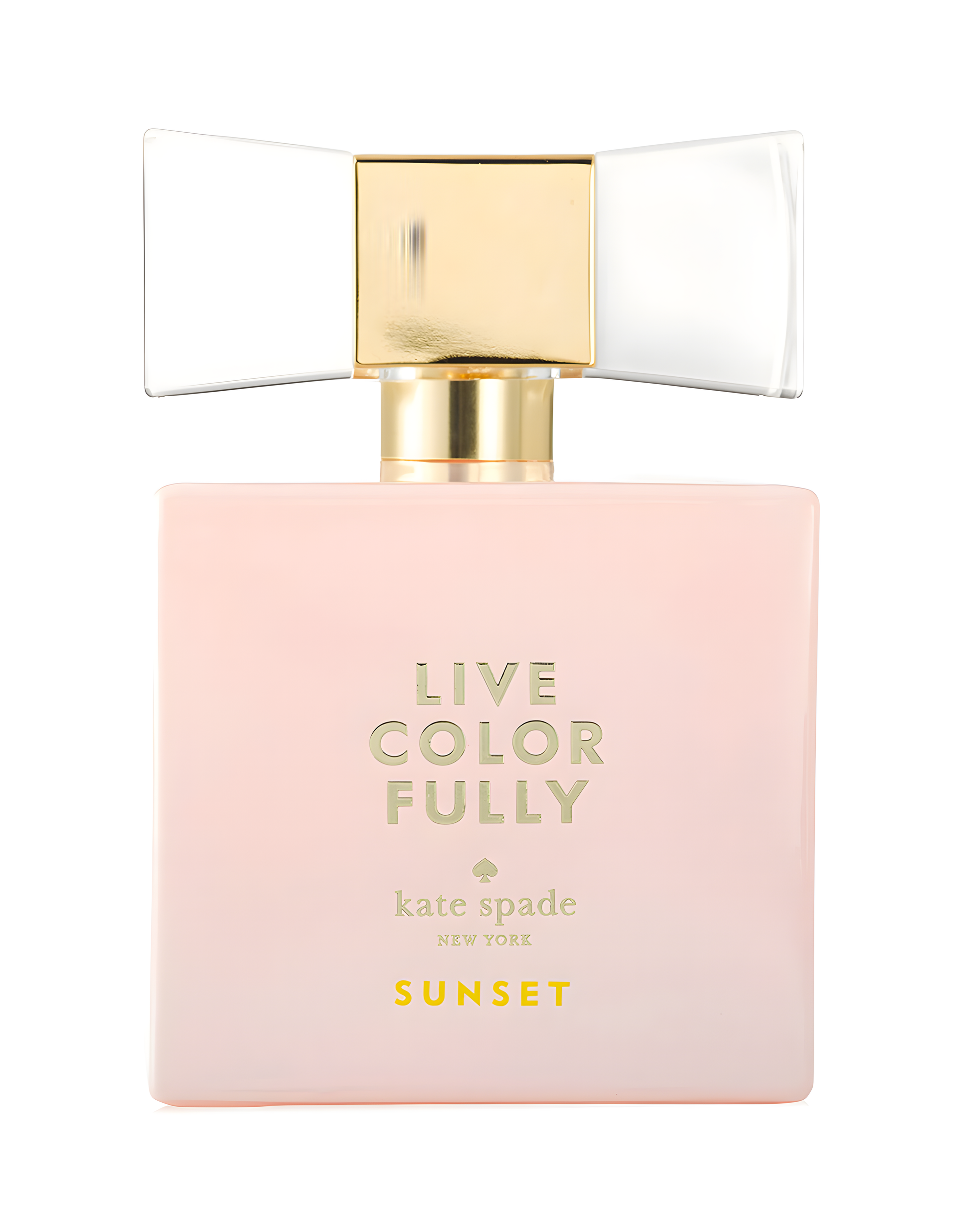 Live Colorfully Sunset by Kate Spade perfume bottle