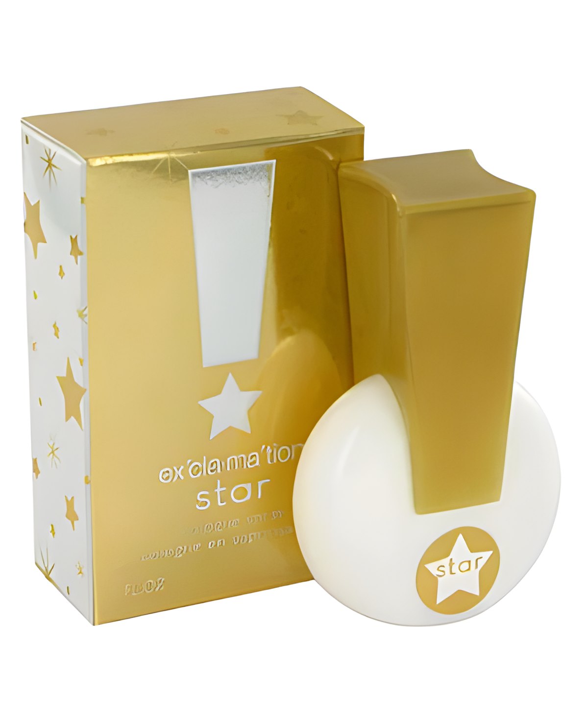 Ex'cla-Ma'tion Star by Coty perfume bottle