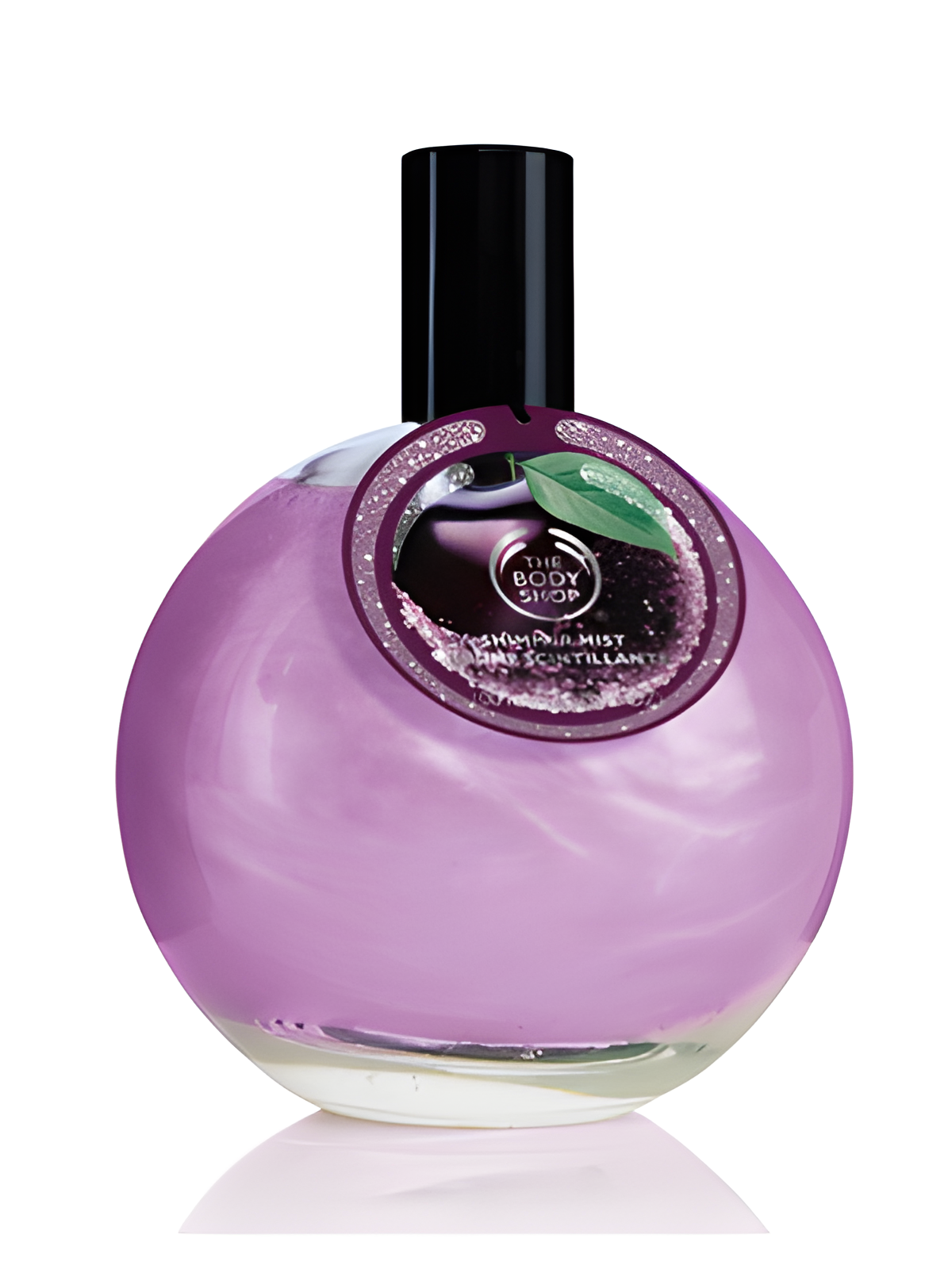 Frosted Plum Shimmer Mist by The Body Shop perfume bottle