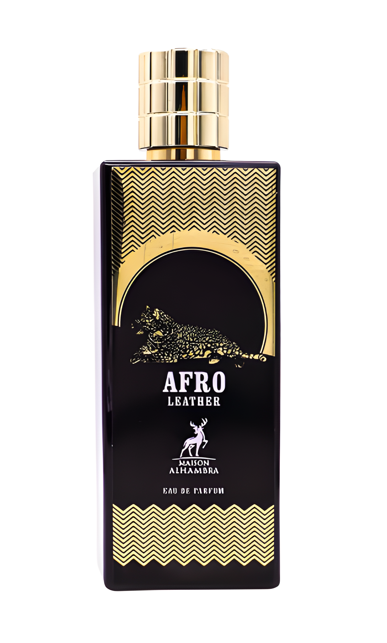 Afro Leather by Maison Alhambra perfume bottle