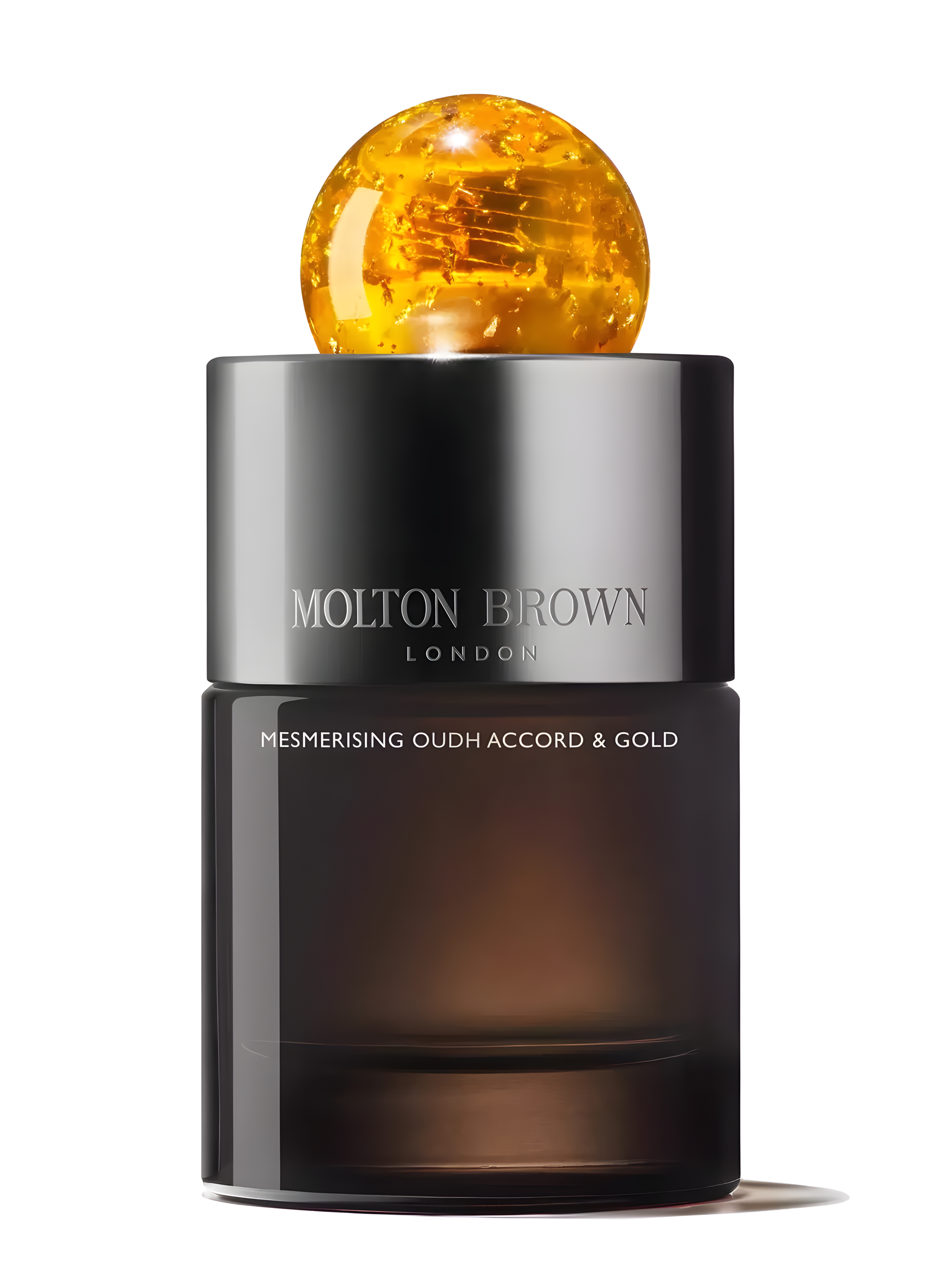 Mesmerising Oudh Accord & Gold Eau de Parfum by Molton Brown perfume bottle