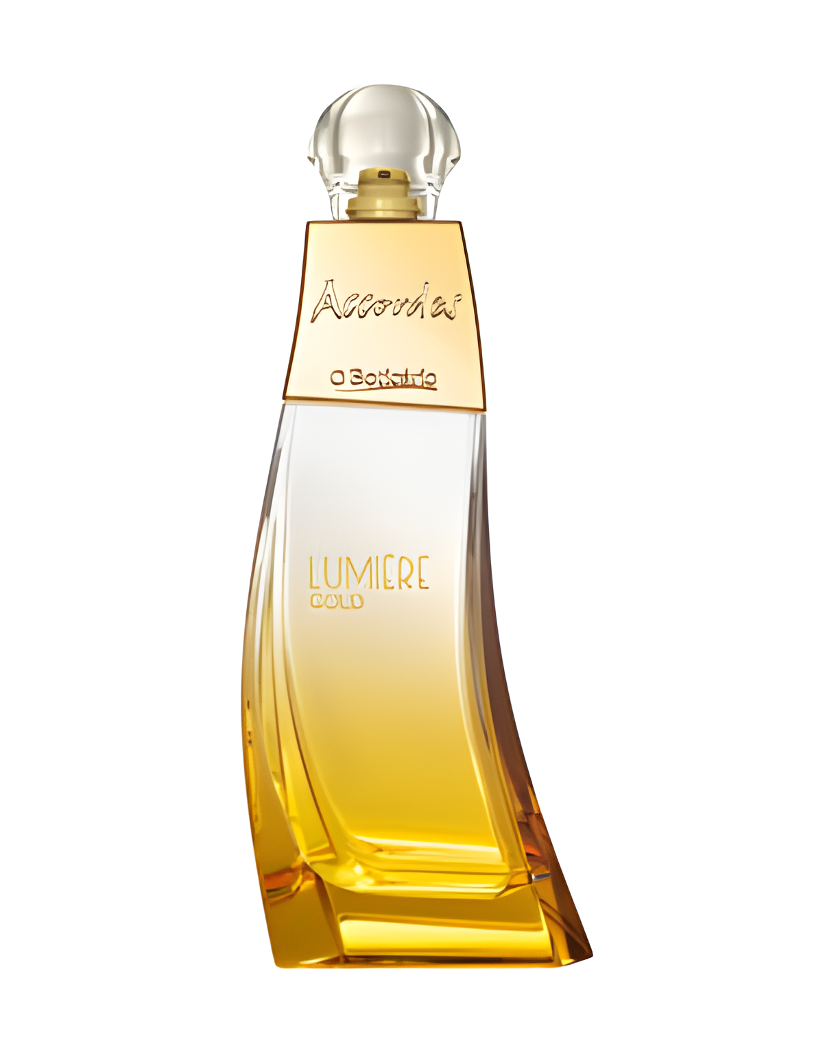 Accordes Lumiere Gold by O Boticário perfume bottle