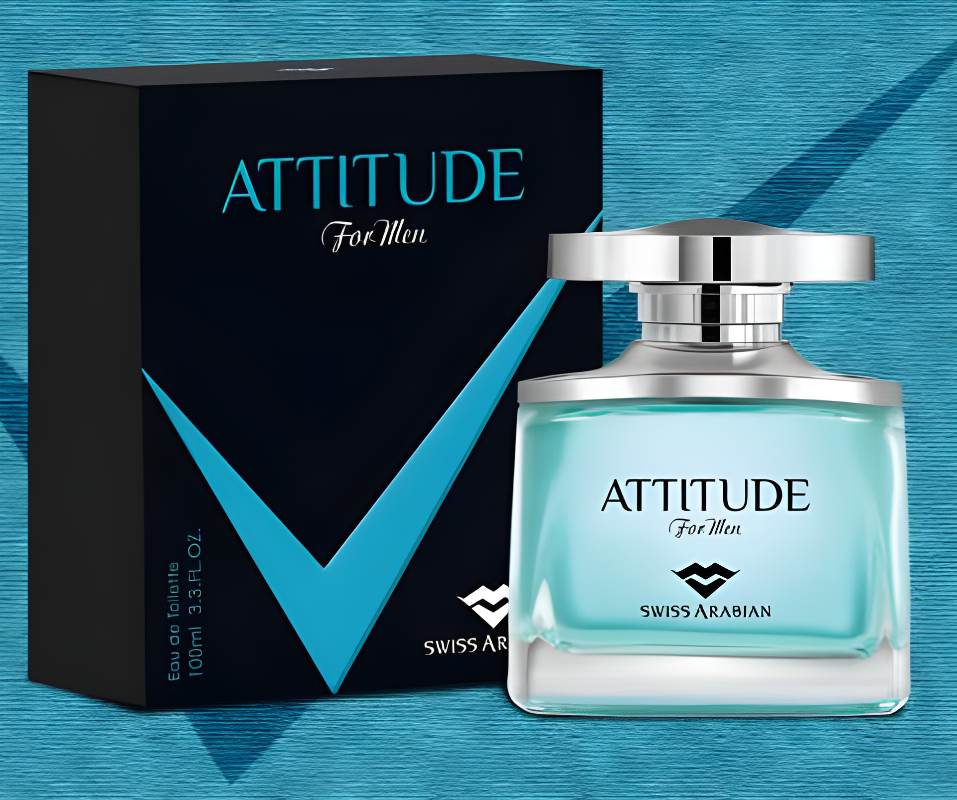 Attitude for Men by Swiss Arabian perfume bottle
