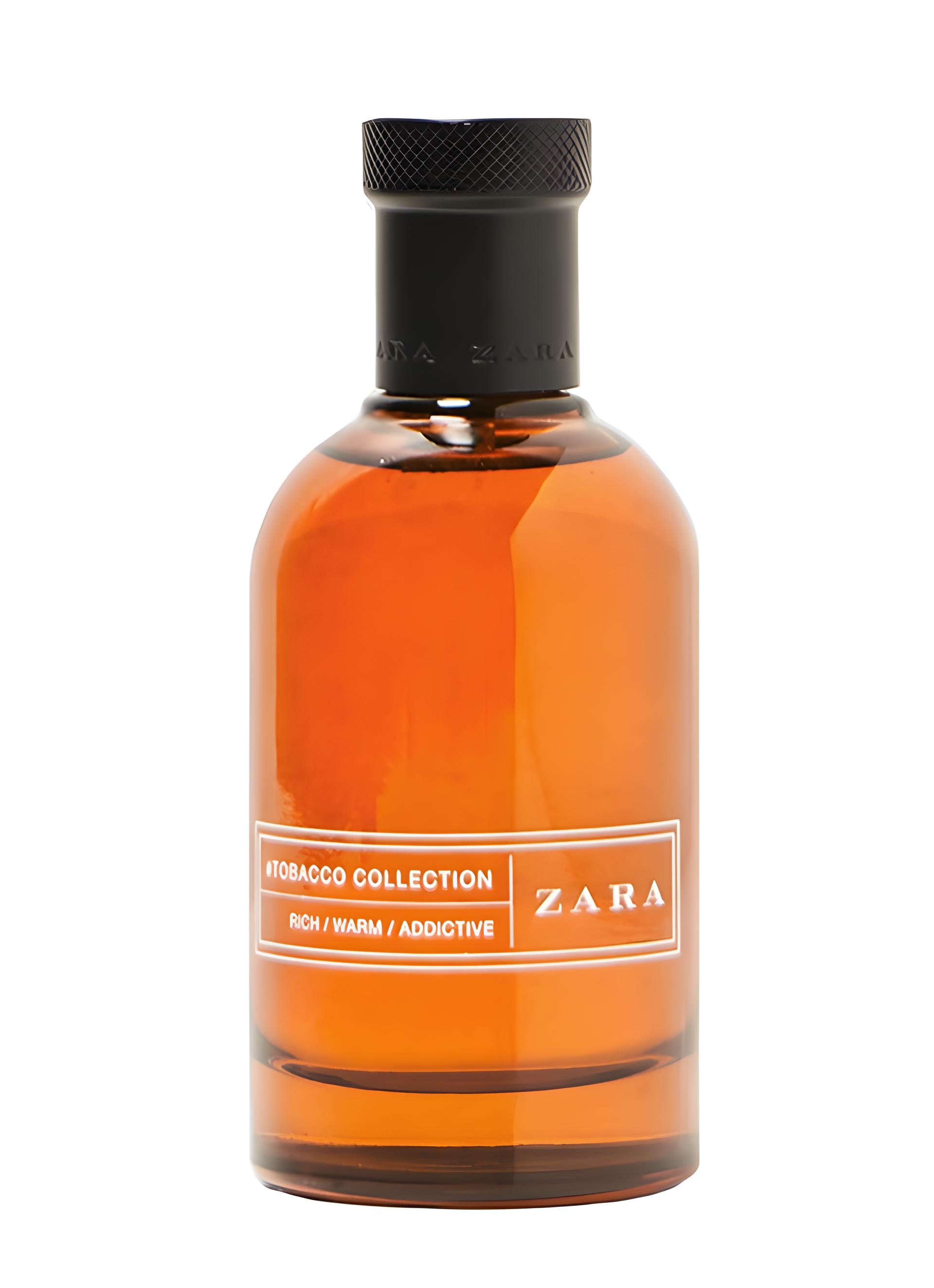 Tobacco Collection Rich Warm Addictive 2018 by Zara perfume bottle