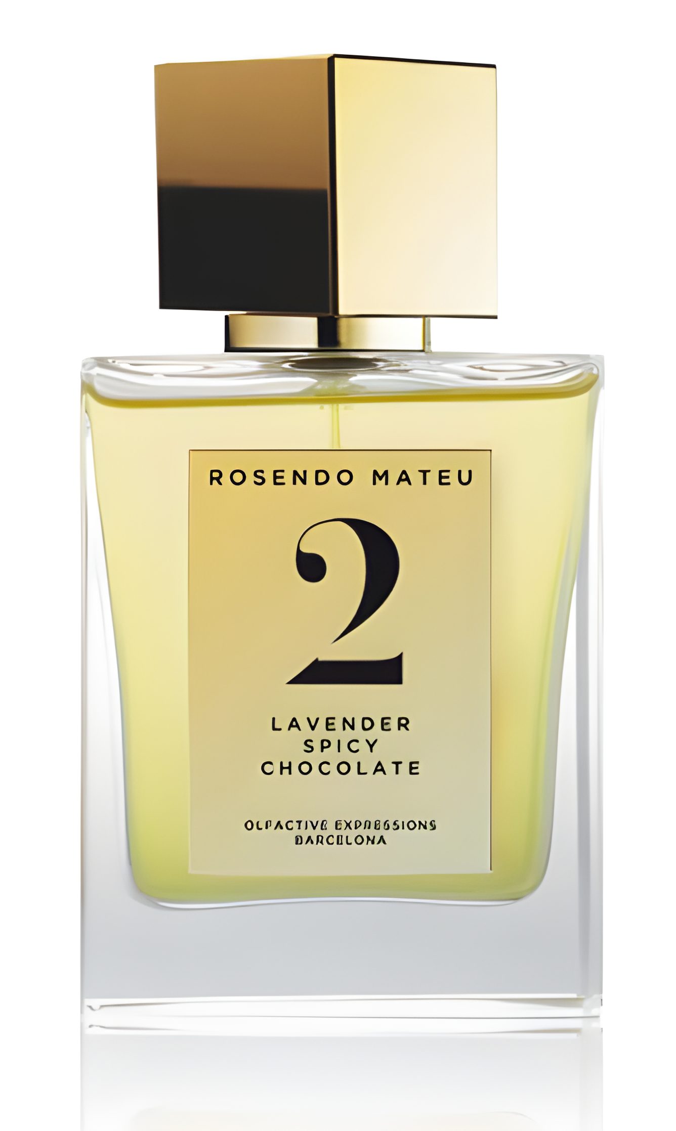 NO 2 Lavender, Spicy, Chocolate by Rosendo Mateu Olfactive Expressions perfume bottle