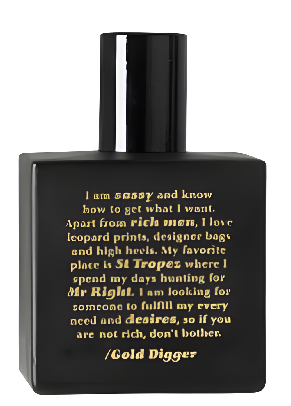 Gold Digger by Make Up Store perfume bottle