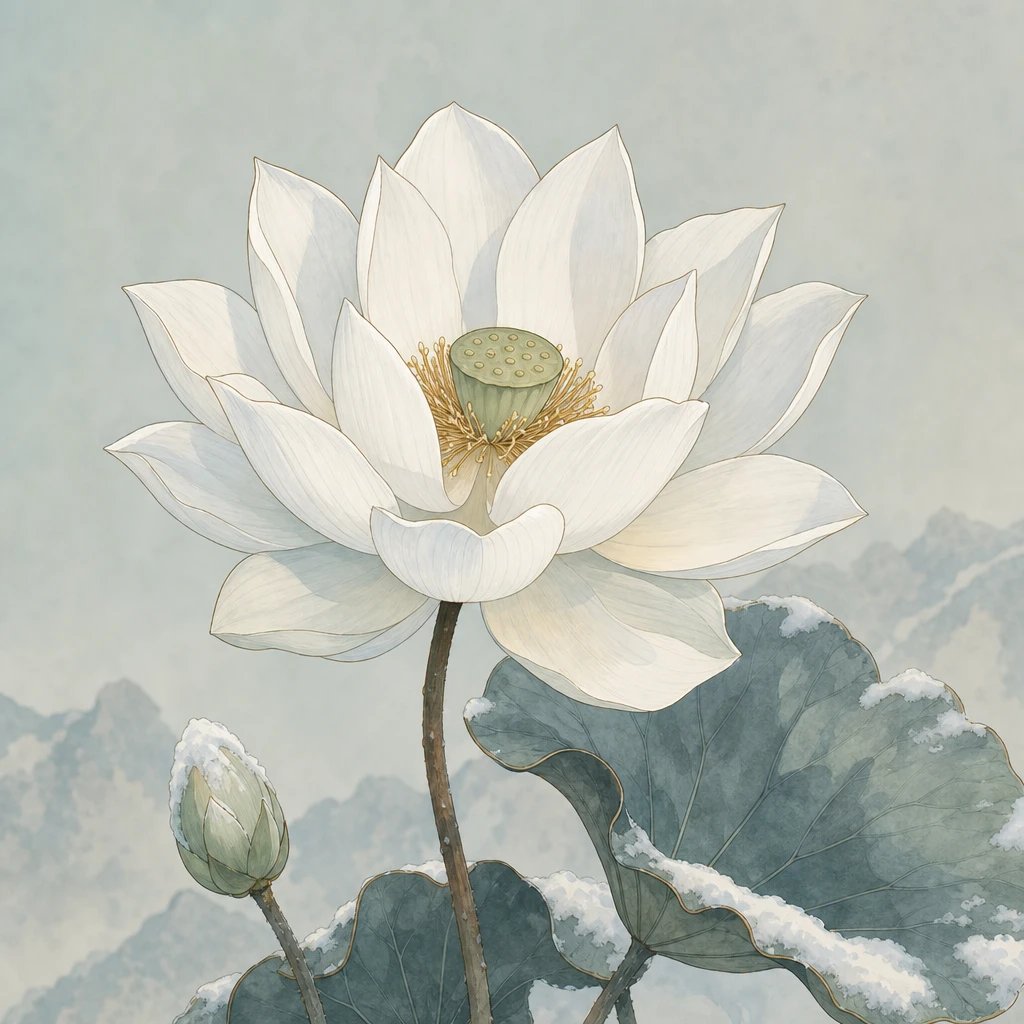 Picture of Snow Lotus note