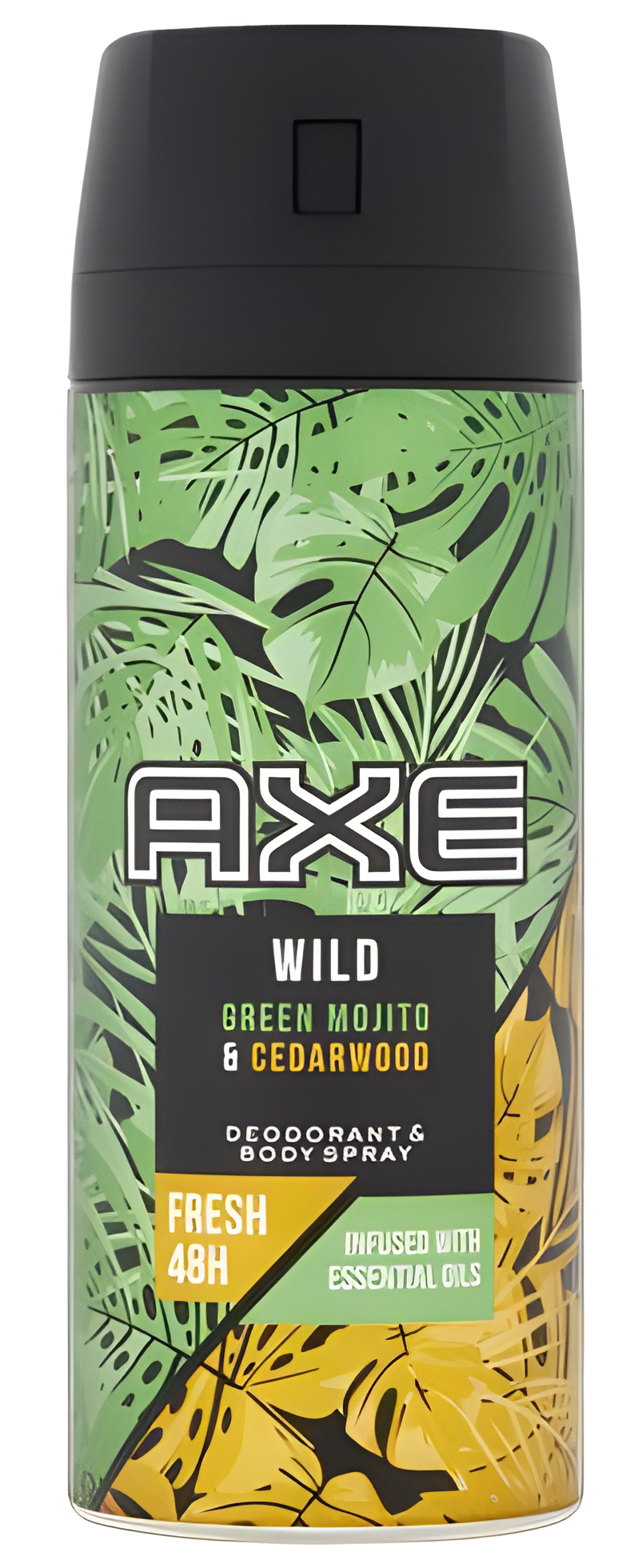 Wild Green Mojito & Cedarwood by AXE perfume bottle