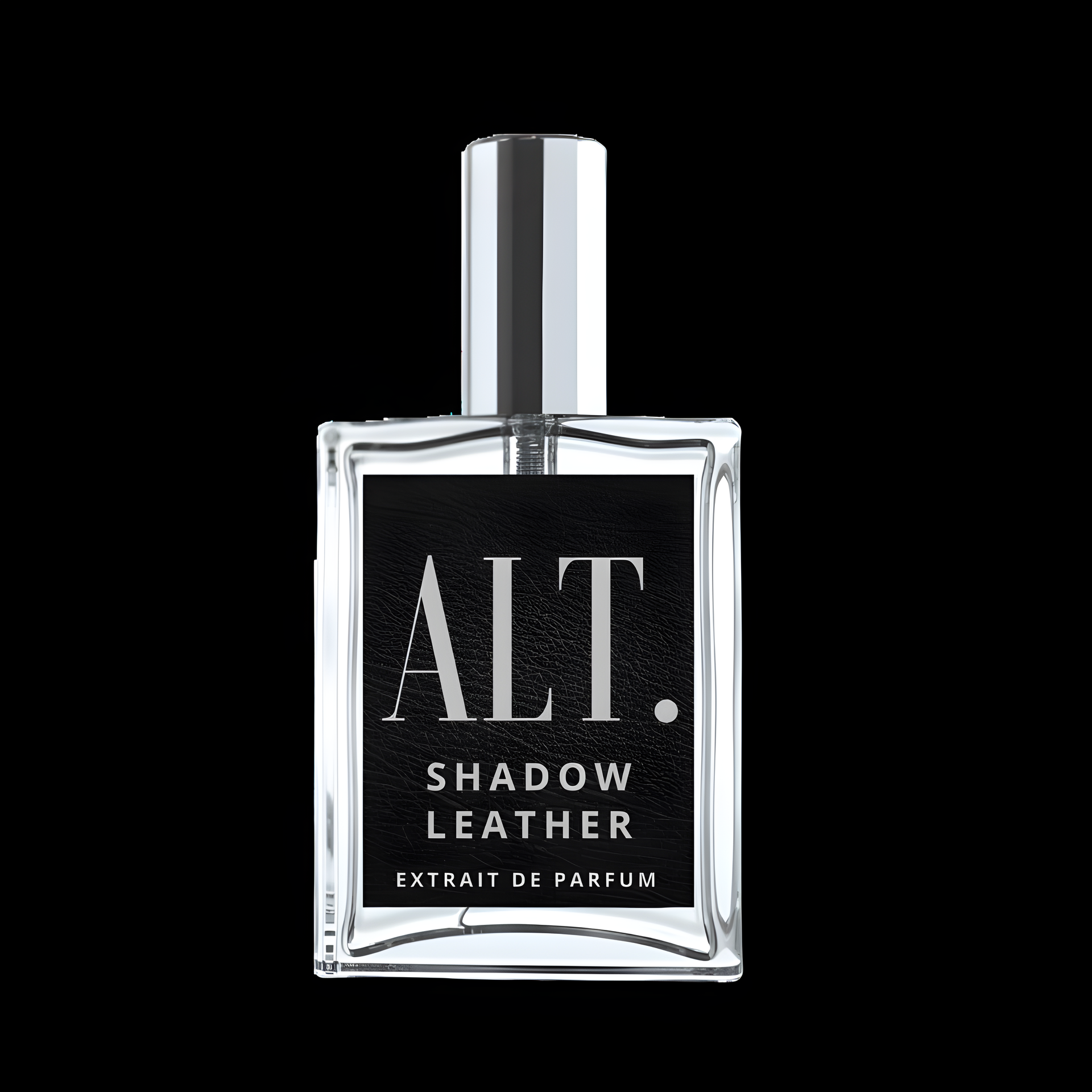 Shadow Leather by ALT. Fragrances perfume bottle