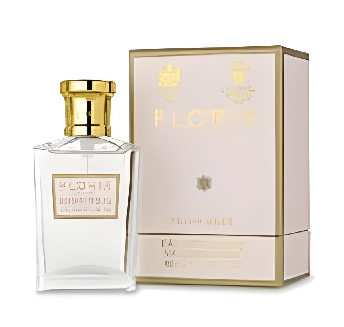 Snow Rose by Floris perfume bottle