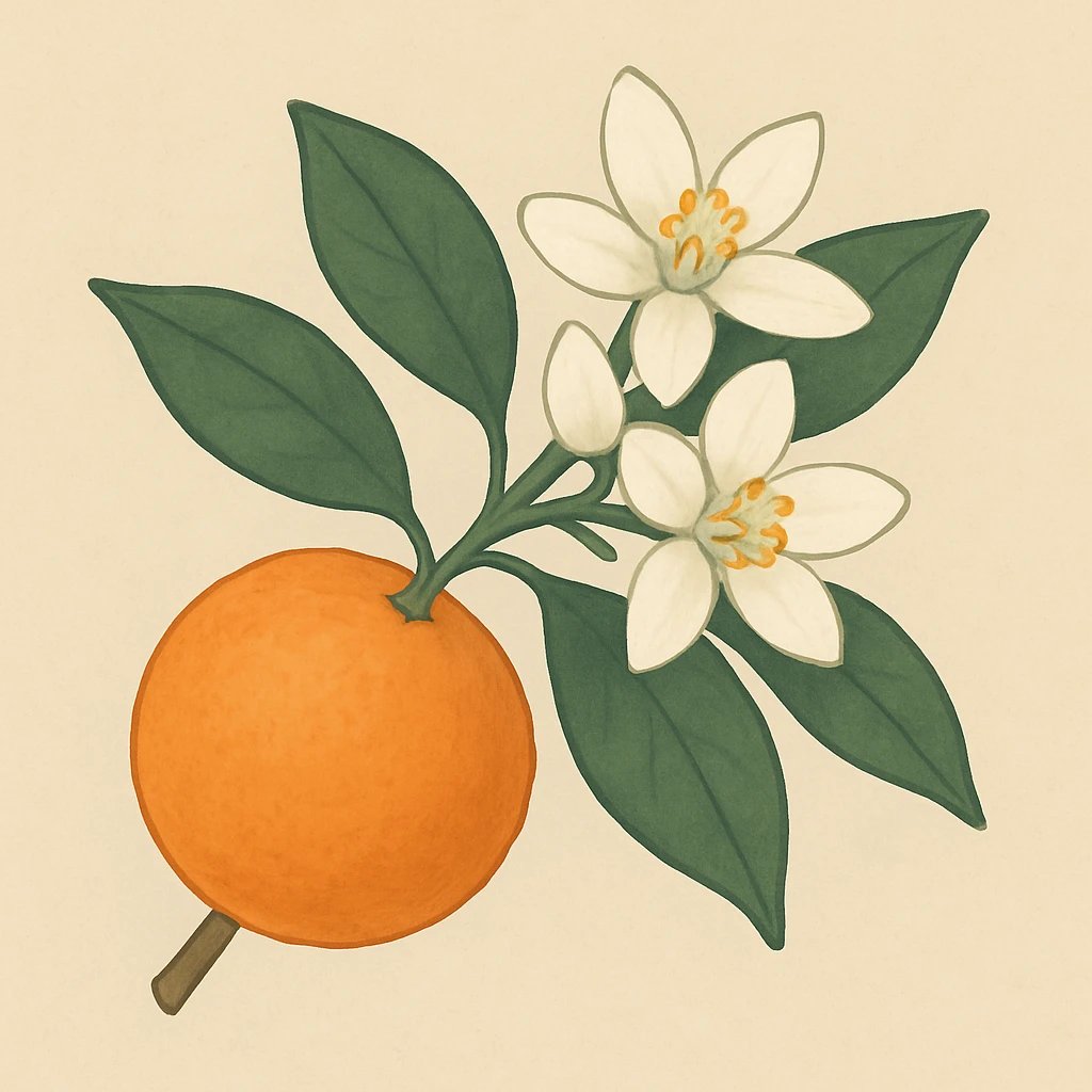 Picture of Orange Blossom note