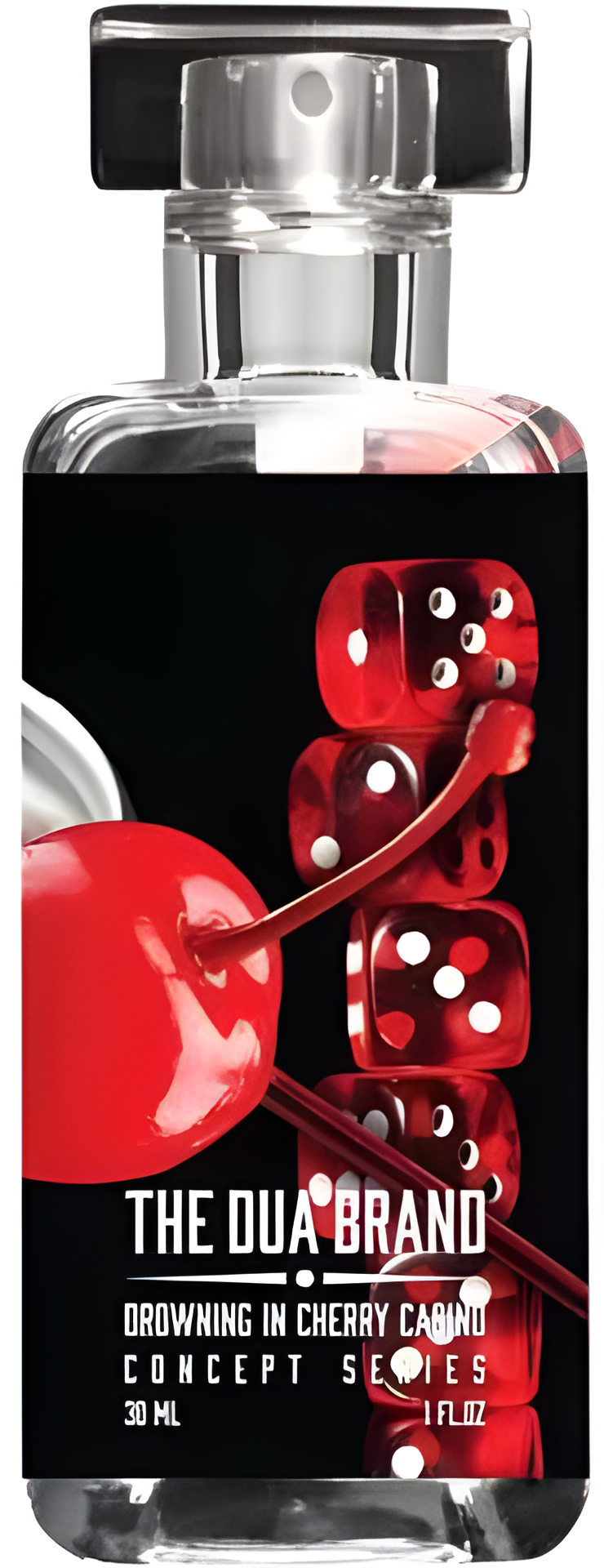 Drowwing in Cherry Cassino by The Dua Brand perfume bottle