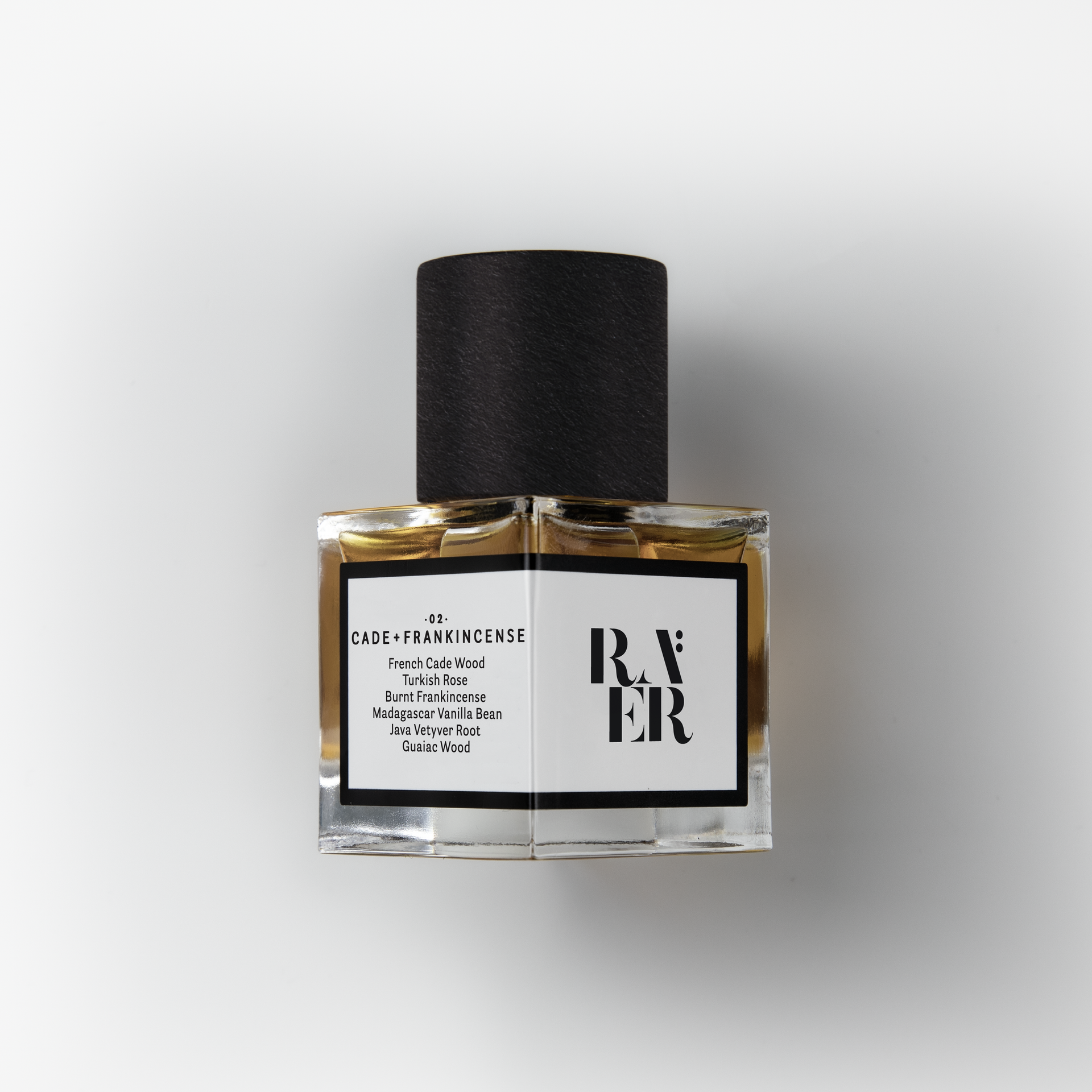Accord No. 02: Cade + Frankincense by RAER Scents perfume bottle