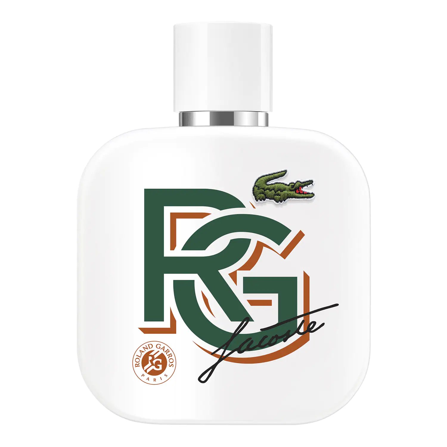 L.12.12 Eau de Parfum Blanc Edition Limitée Roland Garros by Lacoste Fragrances perfume bottle