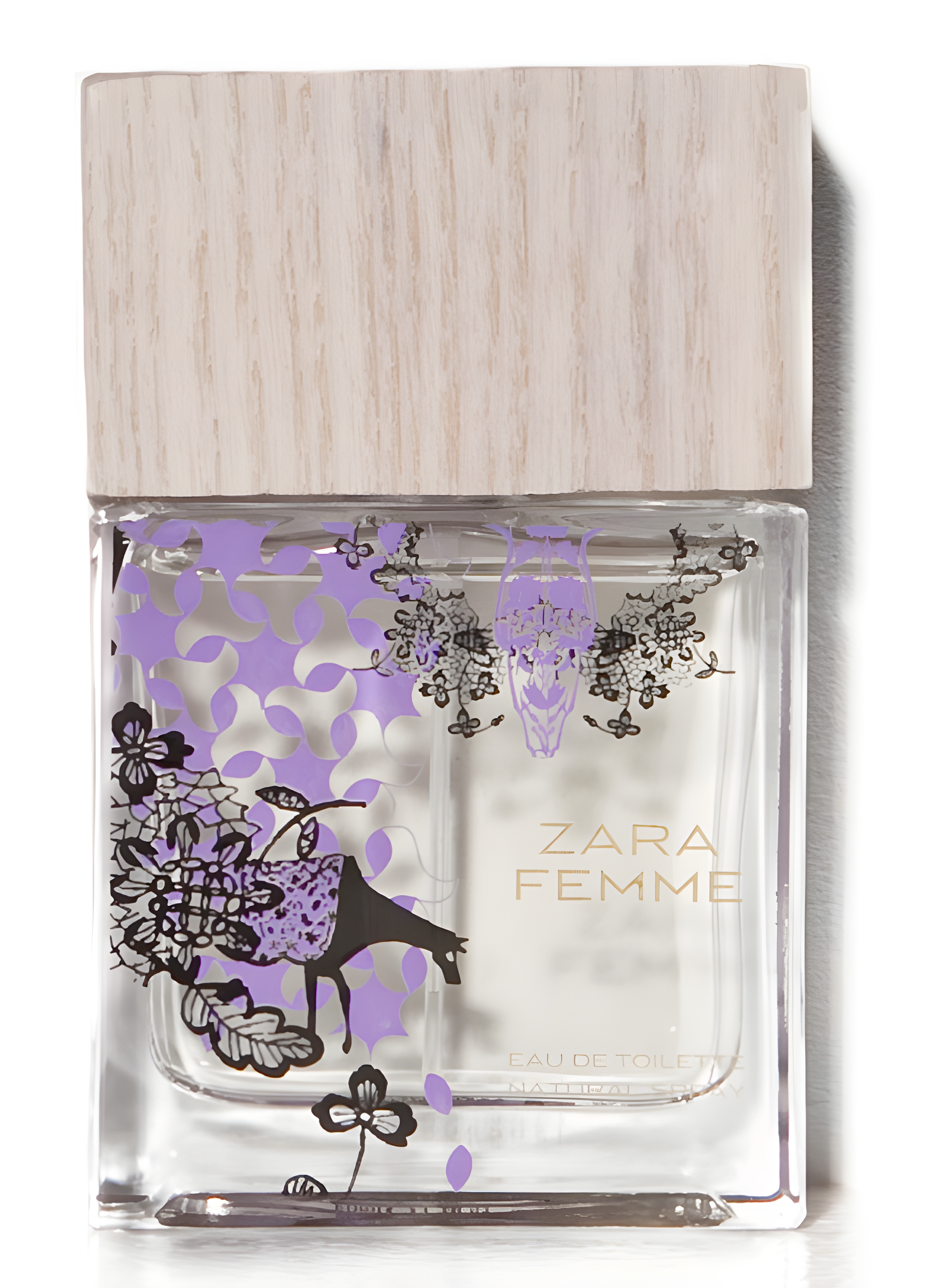 Femme by Zara perfume bottle