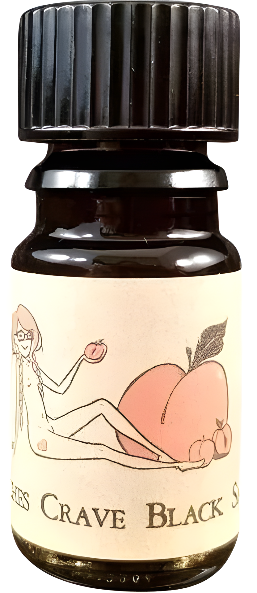 Peaches Crave Black Sand by Arcana Craves perfume bottle