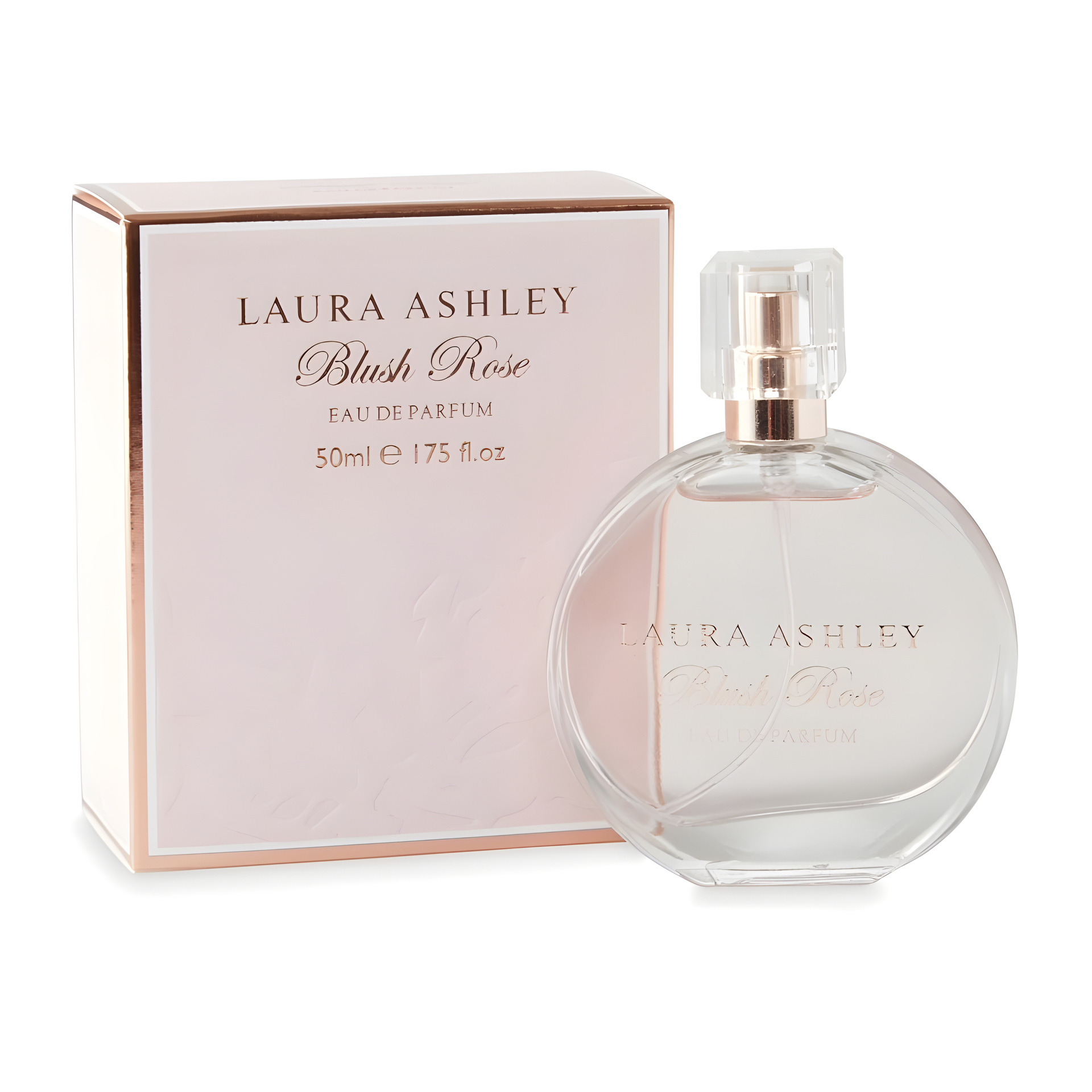 Blush Rose by Laura Ashley perfume bottle