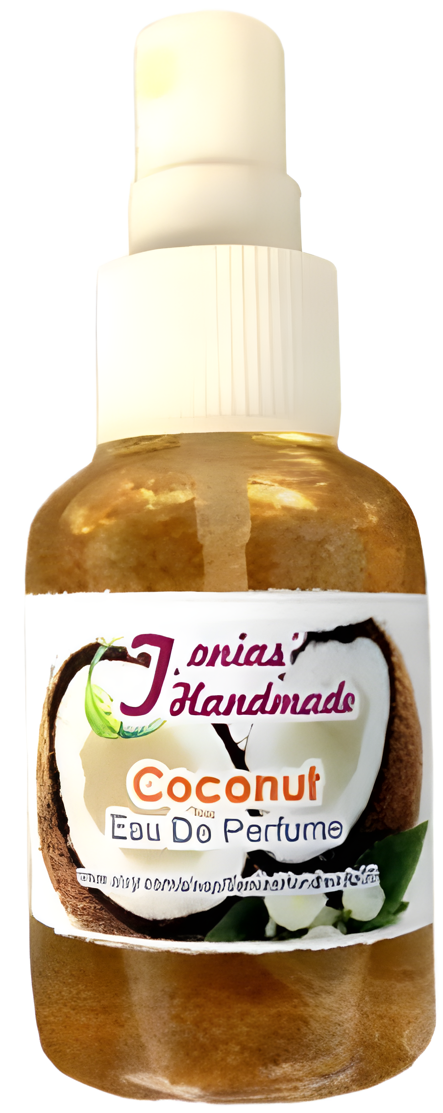 Coconut by Tonias' Handmade perfume bottle