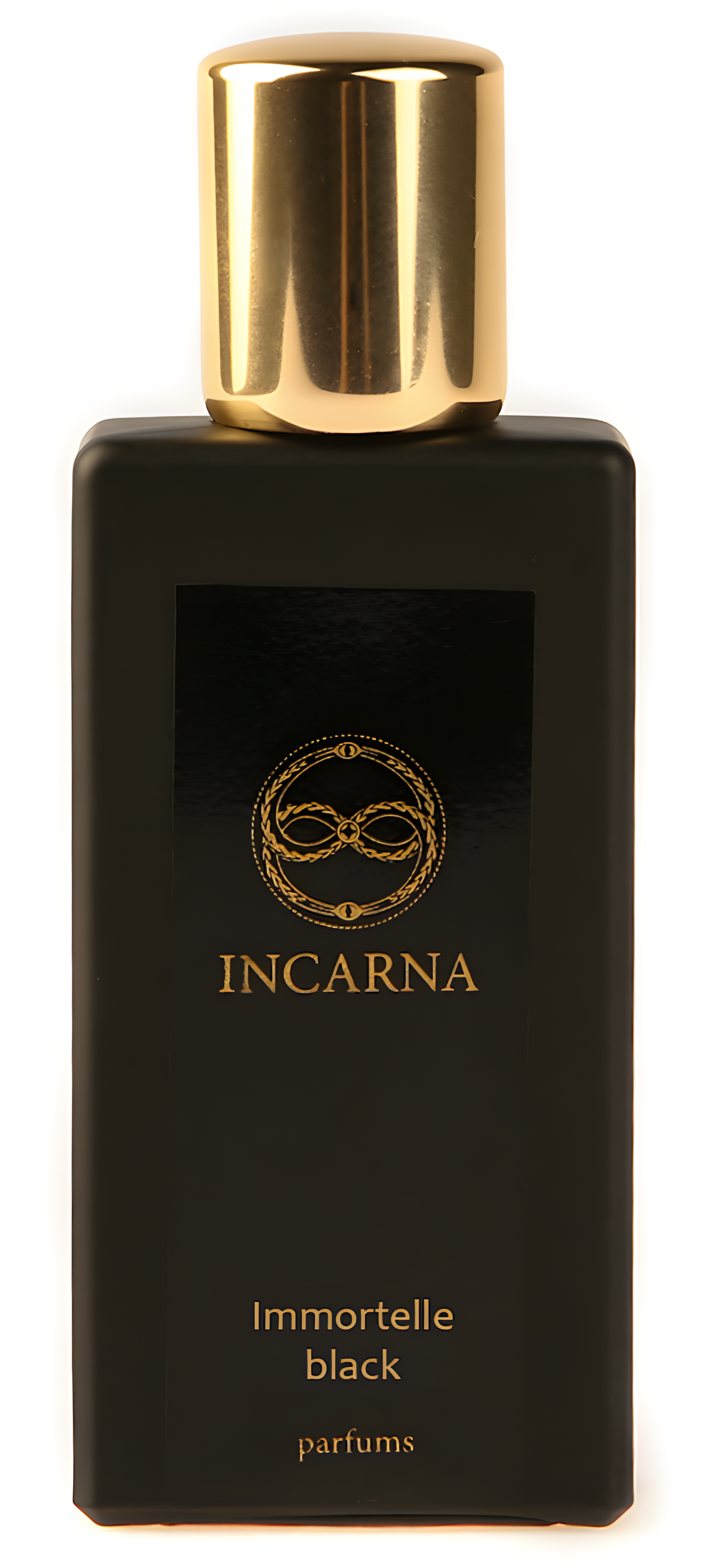 Immortelle Black by Incarna parfums perfume bottle