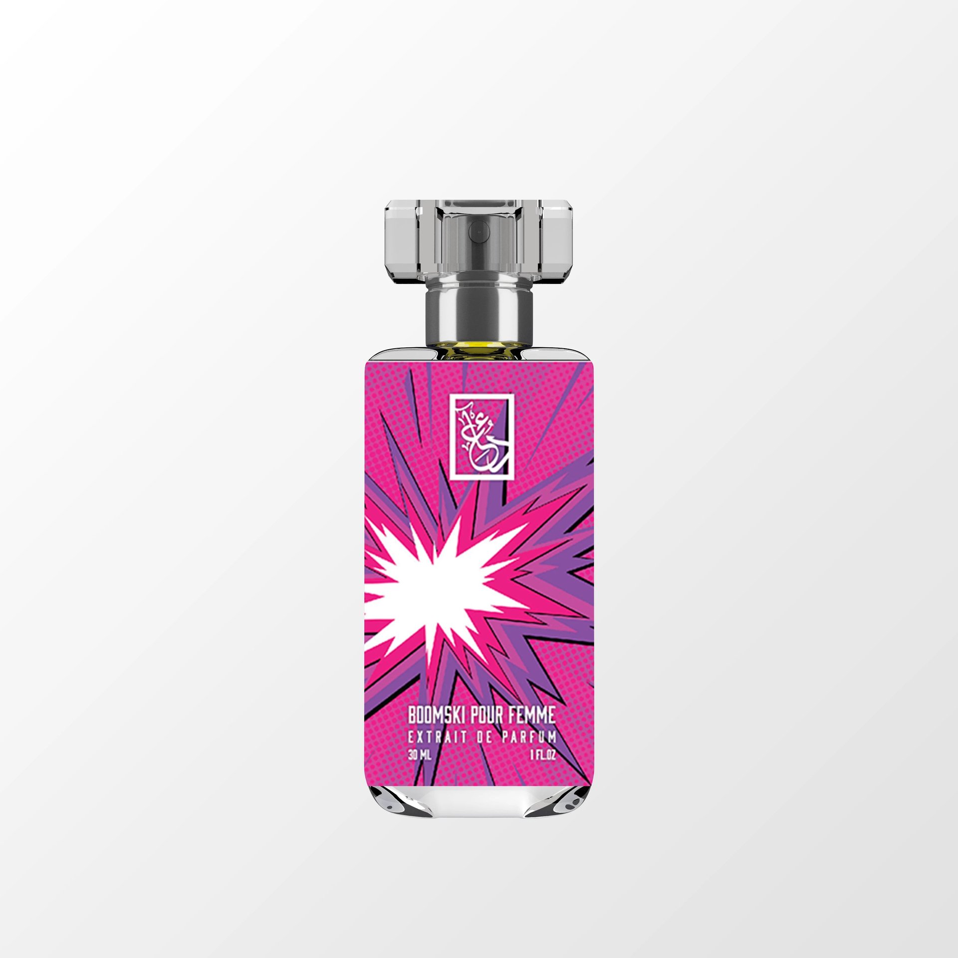 Boomski Pour Femme by The Dua Brand perfume bottle