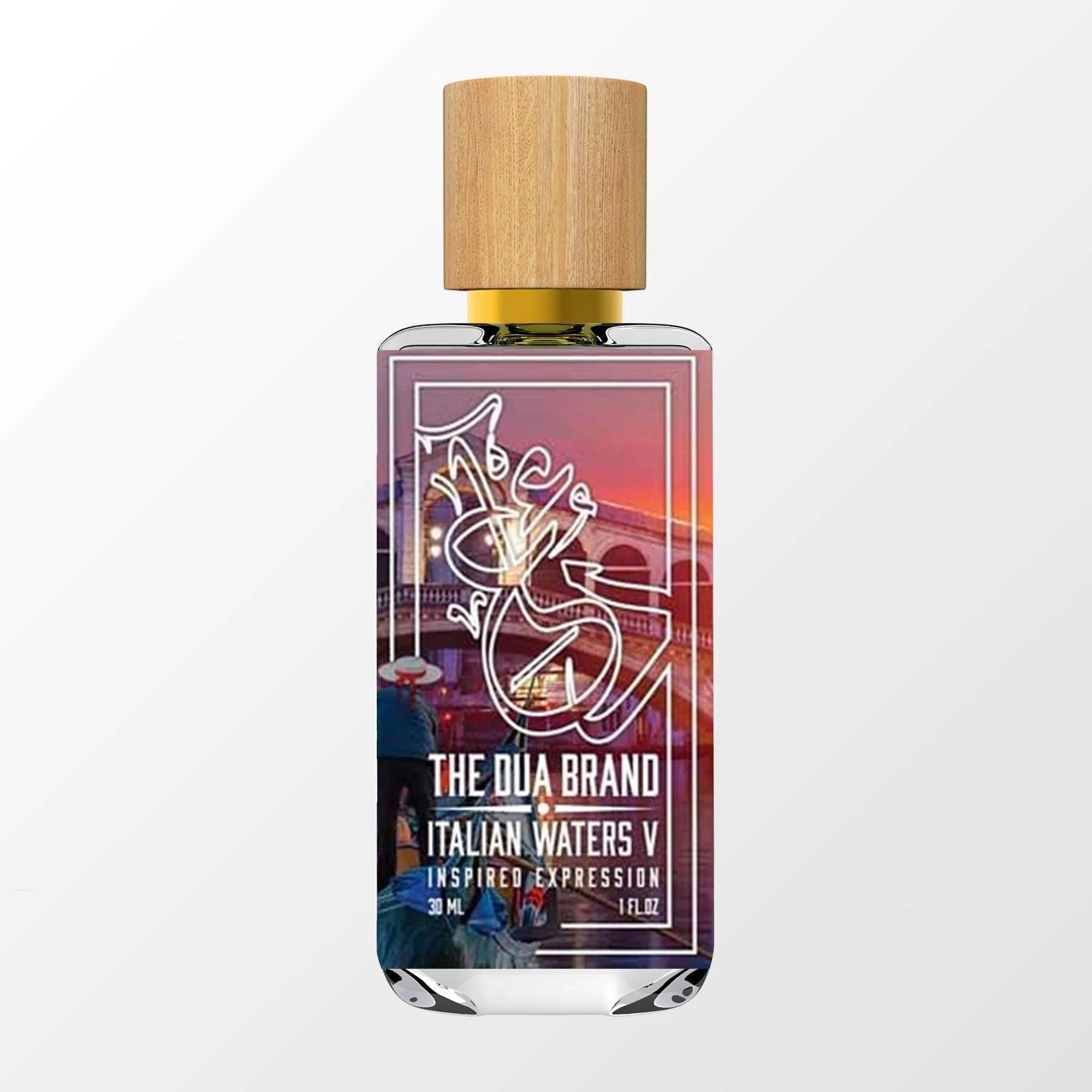Italian Waters v by The Dua Brand perfume bottle