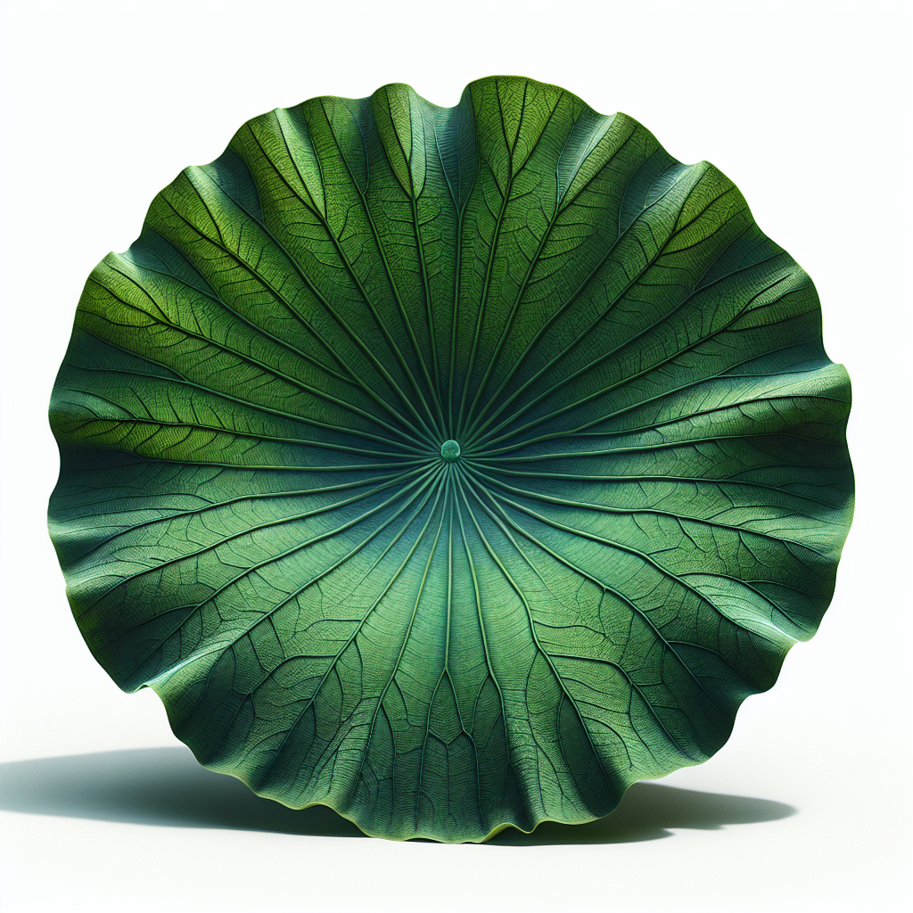 Picture of Water Lily Leaf note