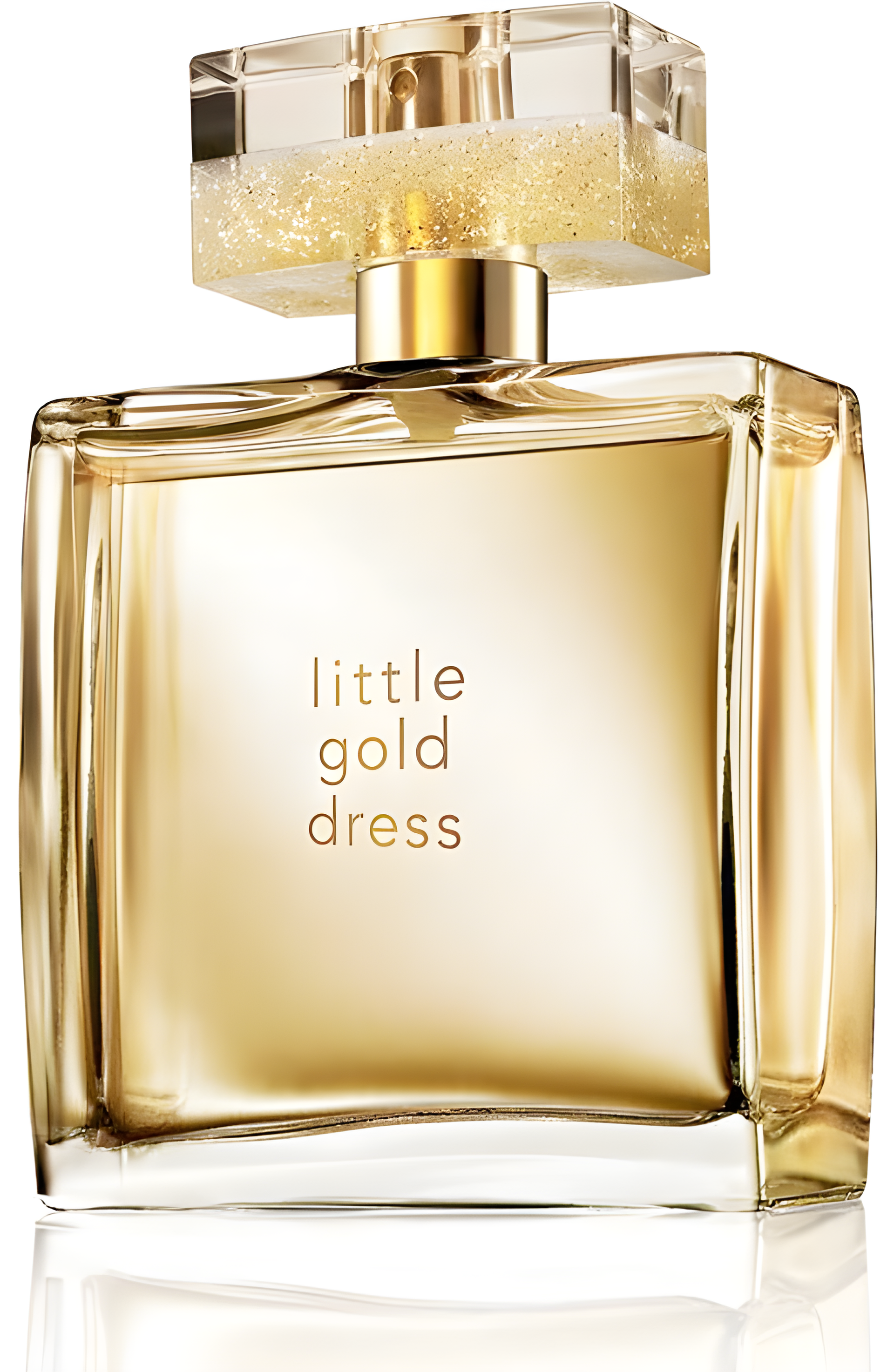 Little Gold Dress by Avon perfume bottle