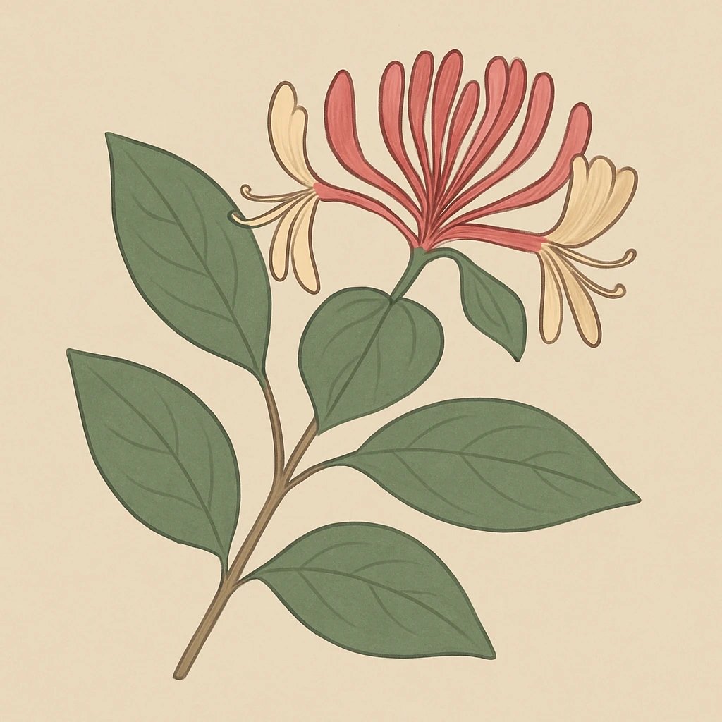 Picture of Honeysuckle note