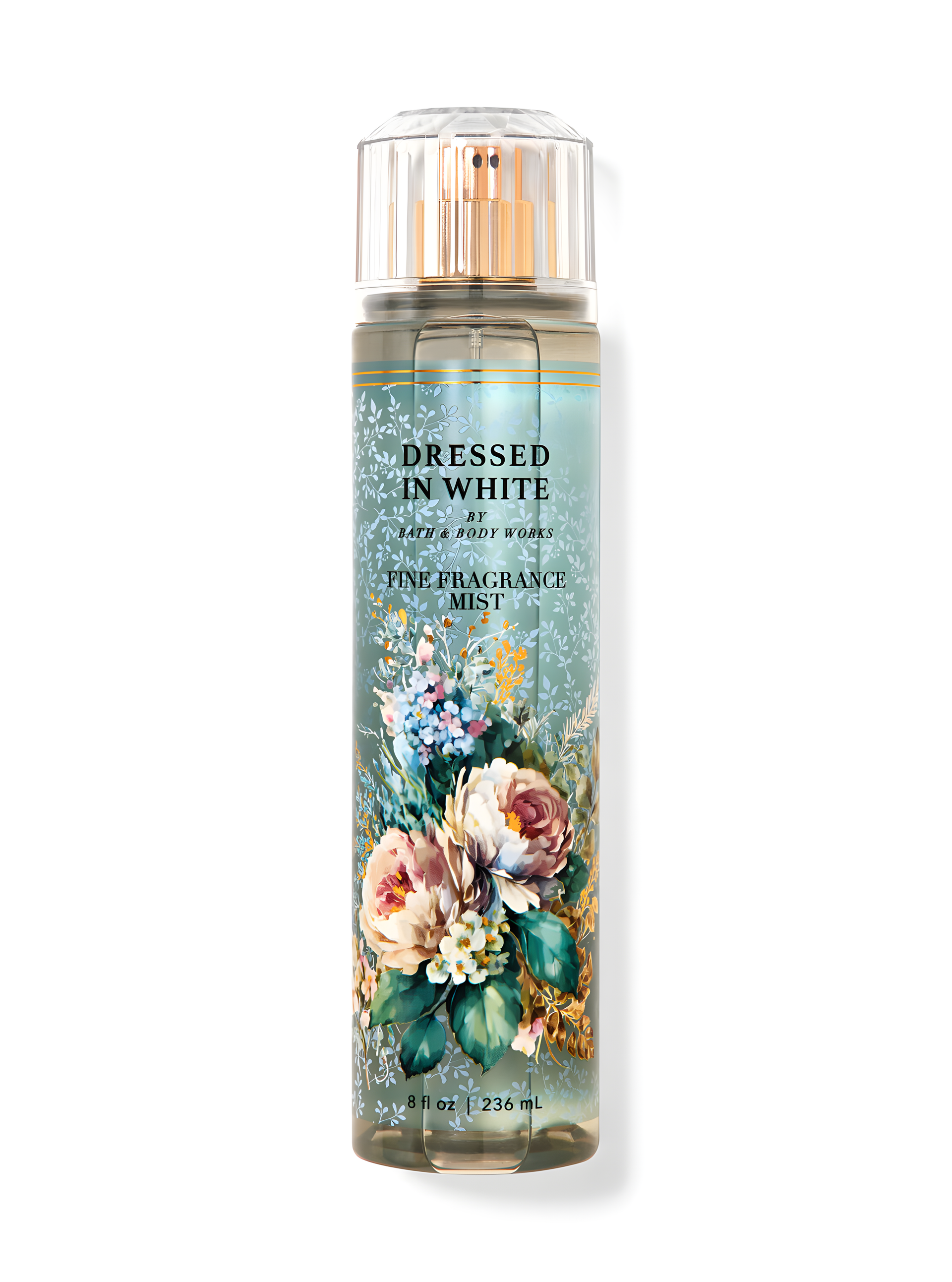 Dressed in White by Bath & Body Works perfume bottle