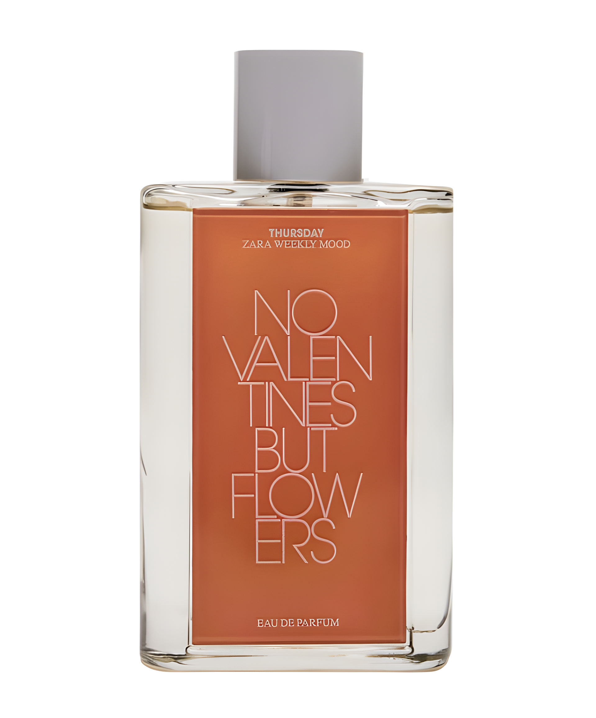 Thursday - No Valentines but Flowers by Zara perfume bottle