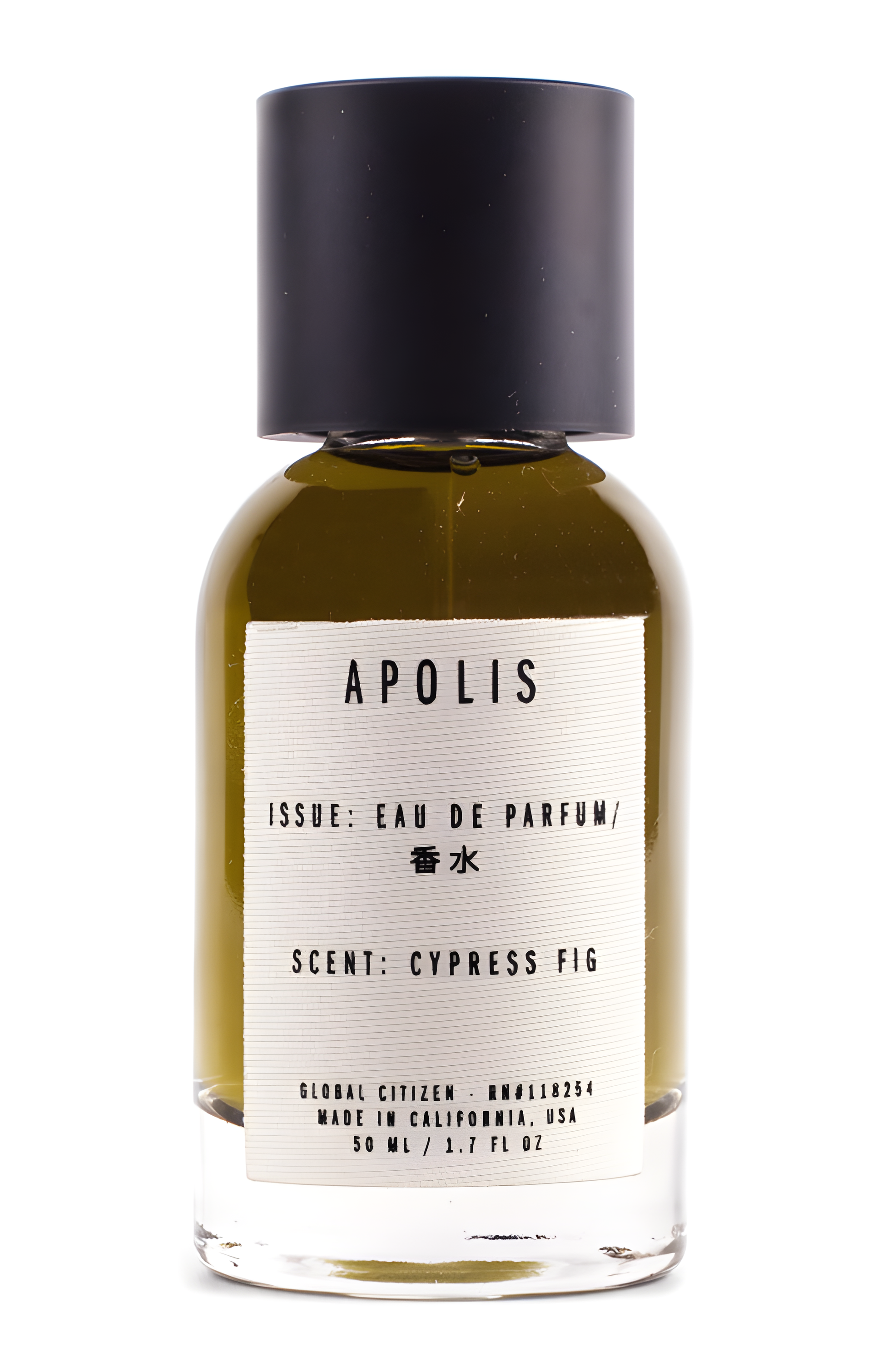 Cypress Fig by Apolis perfume bottle